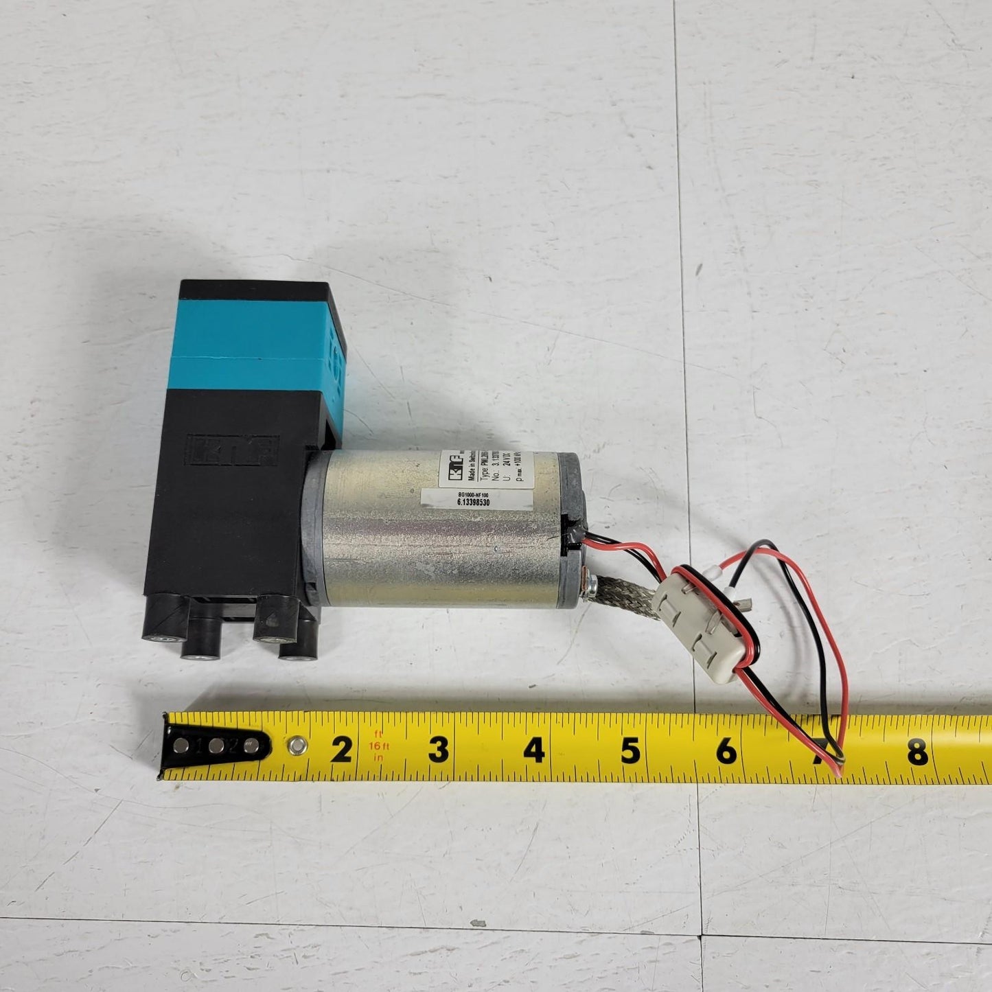 KNF PML2866-NF100 One Way Diaphragm Manifold Liquid Pump 24V 1A 24W Waste Fluid