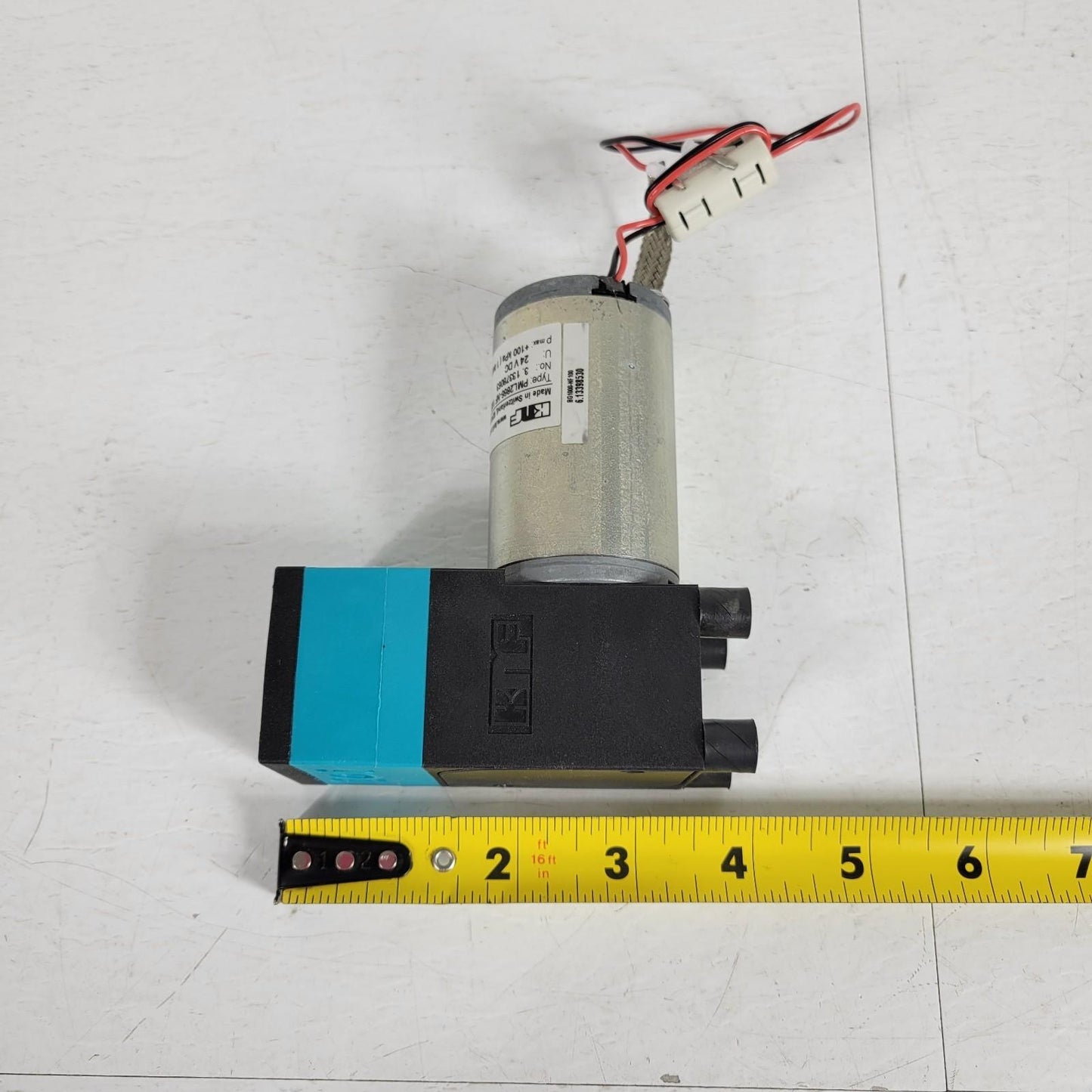 KNF PML2866-NF100 One Way Diaphragm Manifold Liquid Pump 24V 1A 24W Waste Fluid