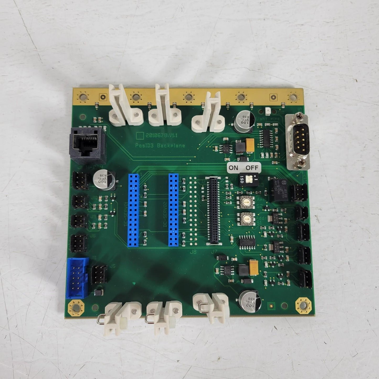Tecan Posid 3 DC Servo II 64F2612FA20V Motor Driver with HD6432655FV Boot Board