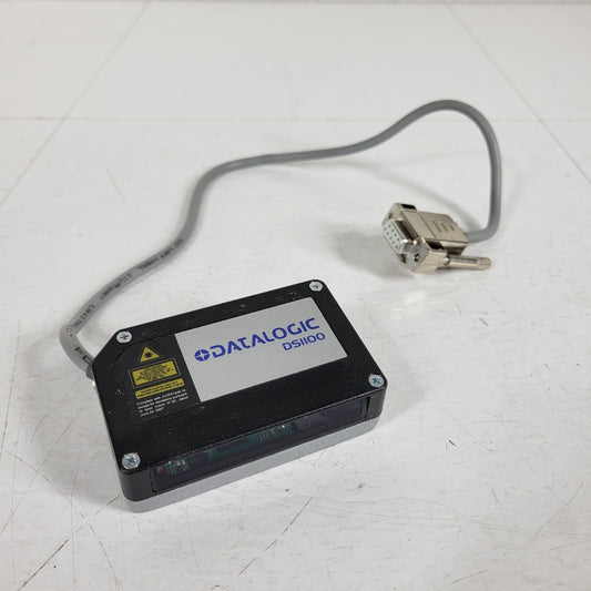 Datalogic DS1100-2011080 Laser Barcode Scanner 5VDC 500mA RS232 Serial Interface