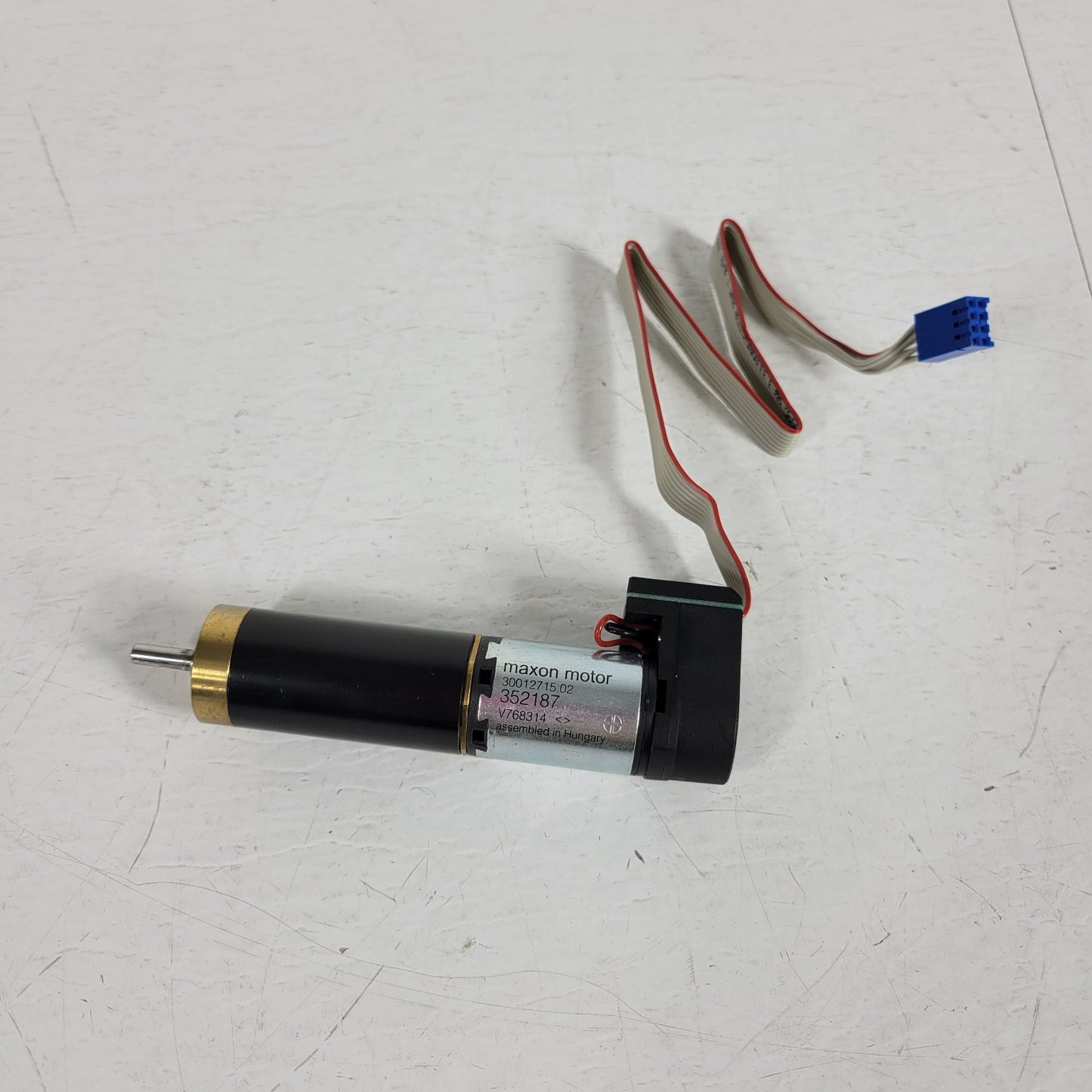Maxon Motor 30012715.02 352187 Evo DC Precision 8 Pin Sensor Flattened Shaft