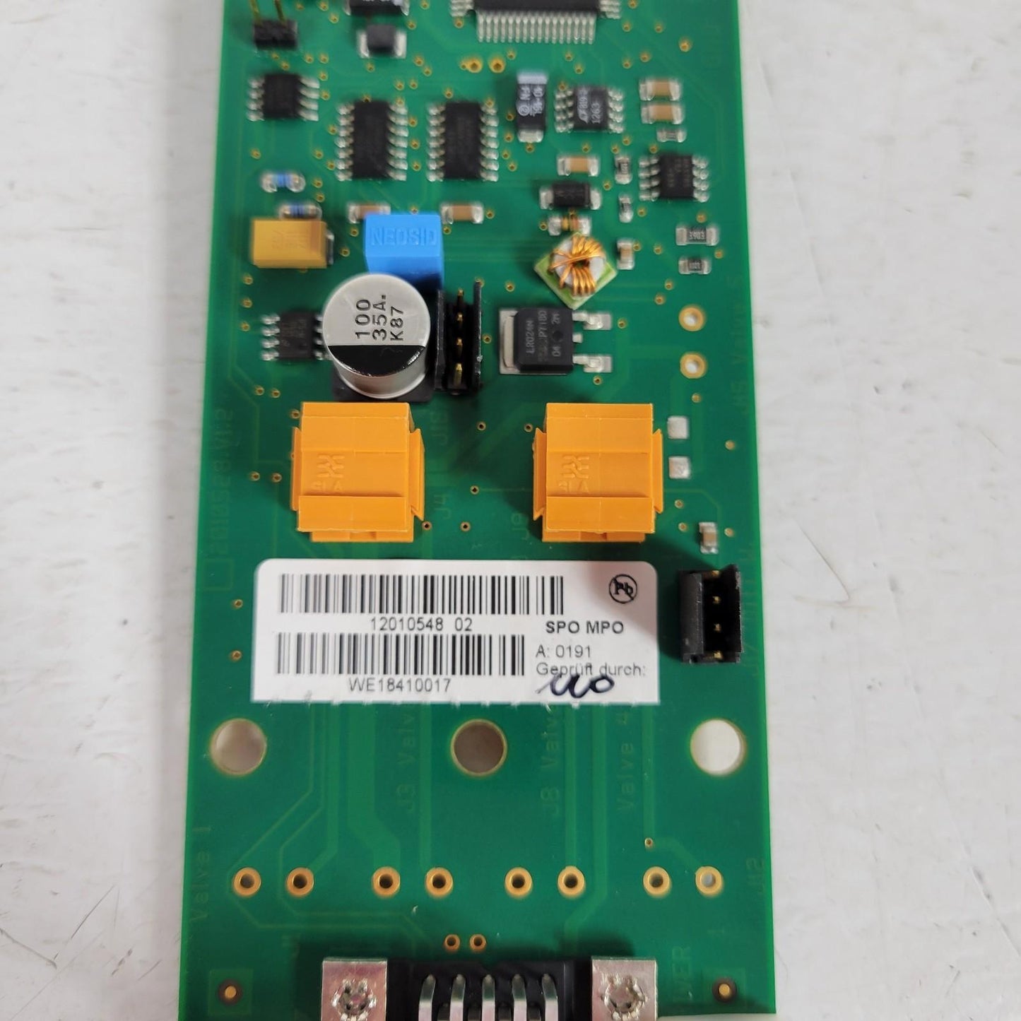 Tecan SPO MPO Pump Controller Board WE19160141 2 Channel RS232 Serial Interface