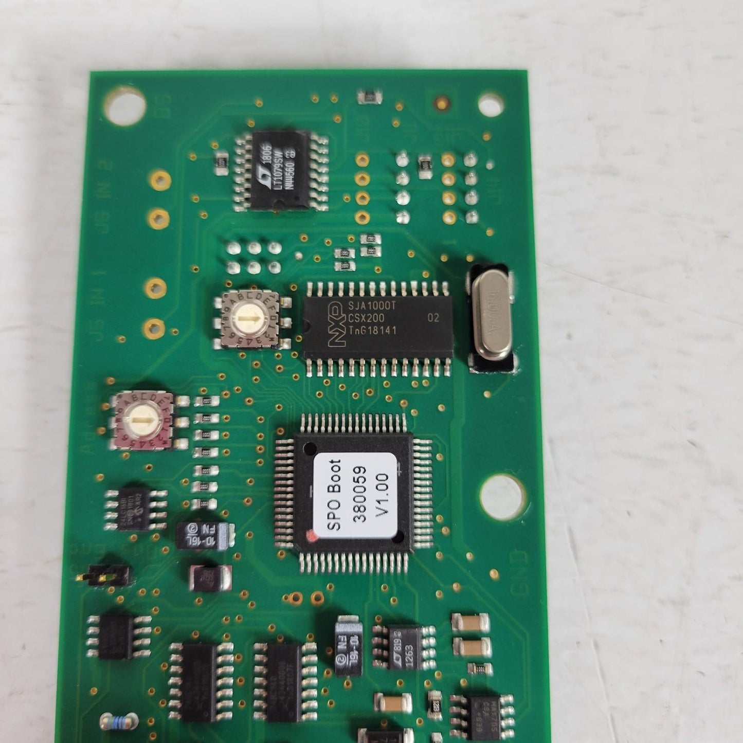 Tecan SPO MPO Pump Controller Board WE19160141 2 Channel RS232 Serial Interface