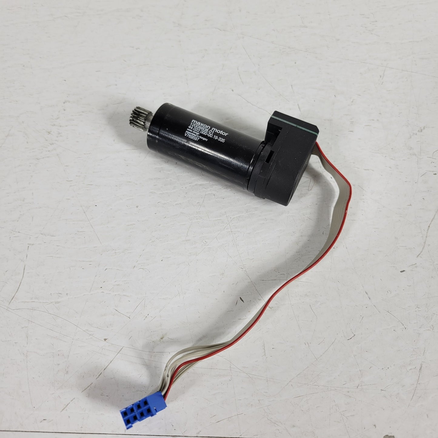 Maxon Motor 44.022.022-00.19-335 Evo DC Precision 8 Pin Sensor Flattened Shaft