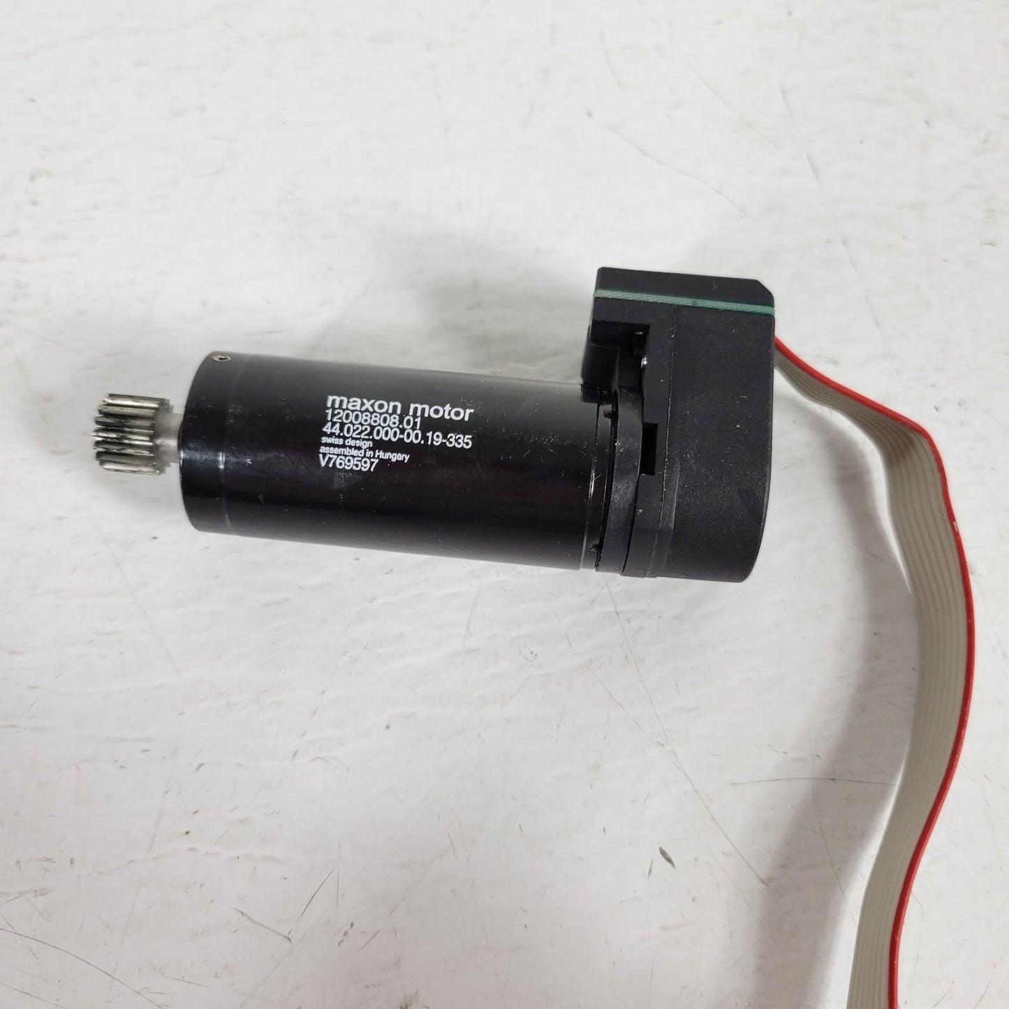 Maxon Motor 44.022.022-00.19-335 Evo DC Precision 8 Pin Sensor Flattened Shaft