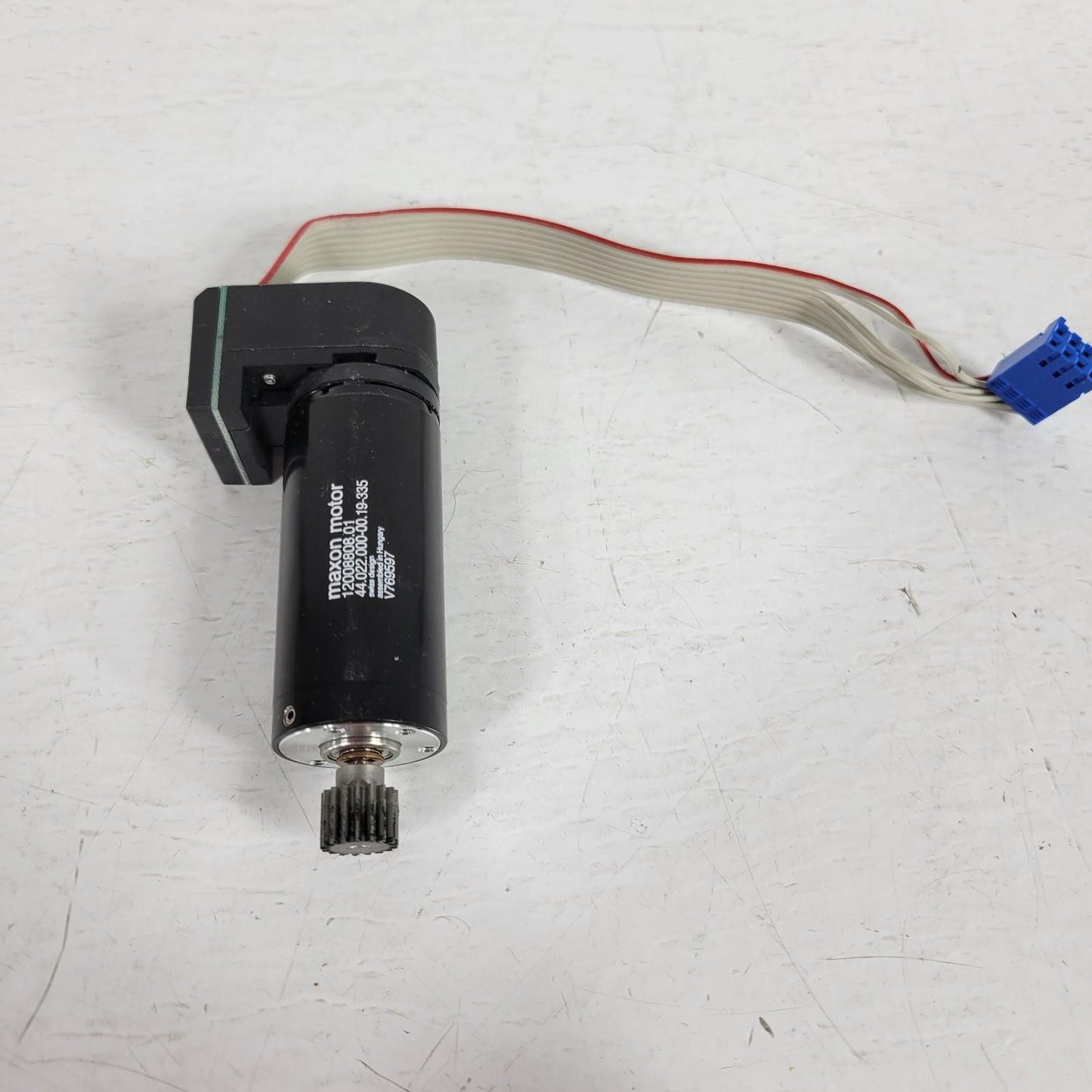 Maxon Motor 44.022.022-00.19-335 Evo DC Precision 8 Pin Sensor Flattened Shaft