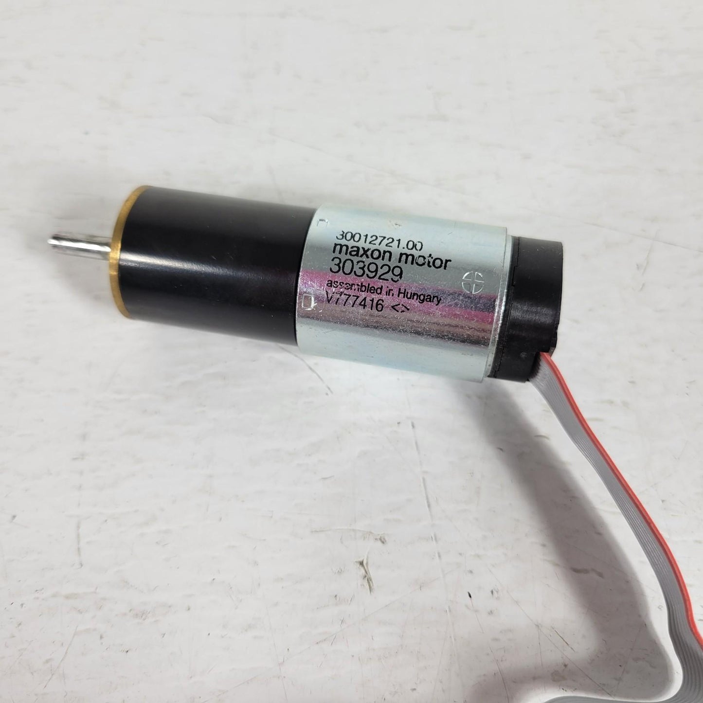 Maxon Motor 30012721.00 303929 Evo DC Precision 8 Pin Sensor Flattened Shaft