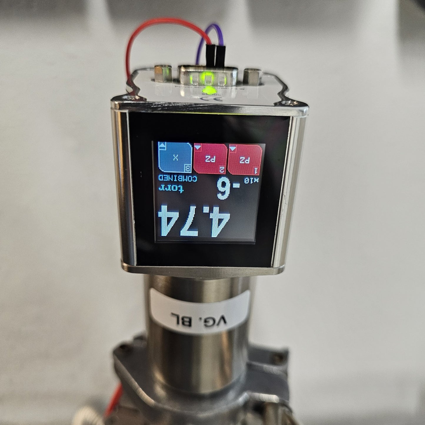 MKS 974B-22034-0045 QuadMag Cold Cathode MicroPirani Piezo KF25 Tested