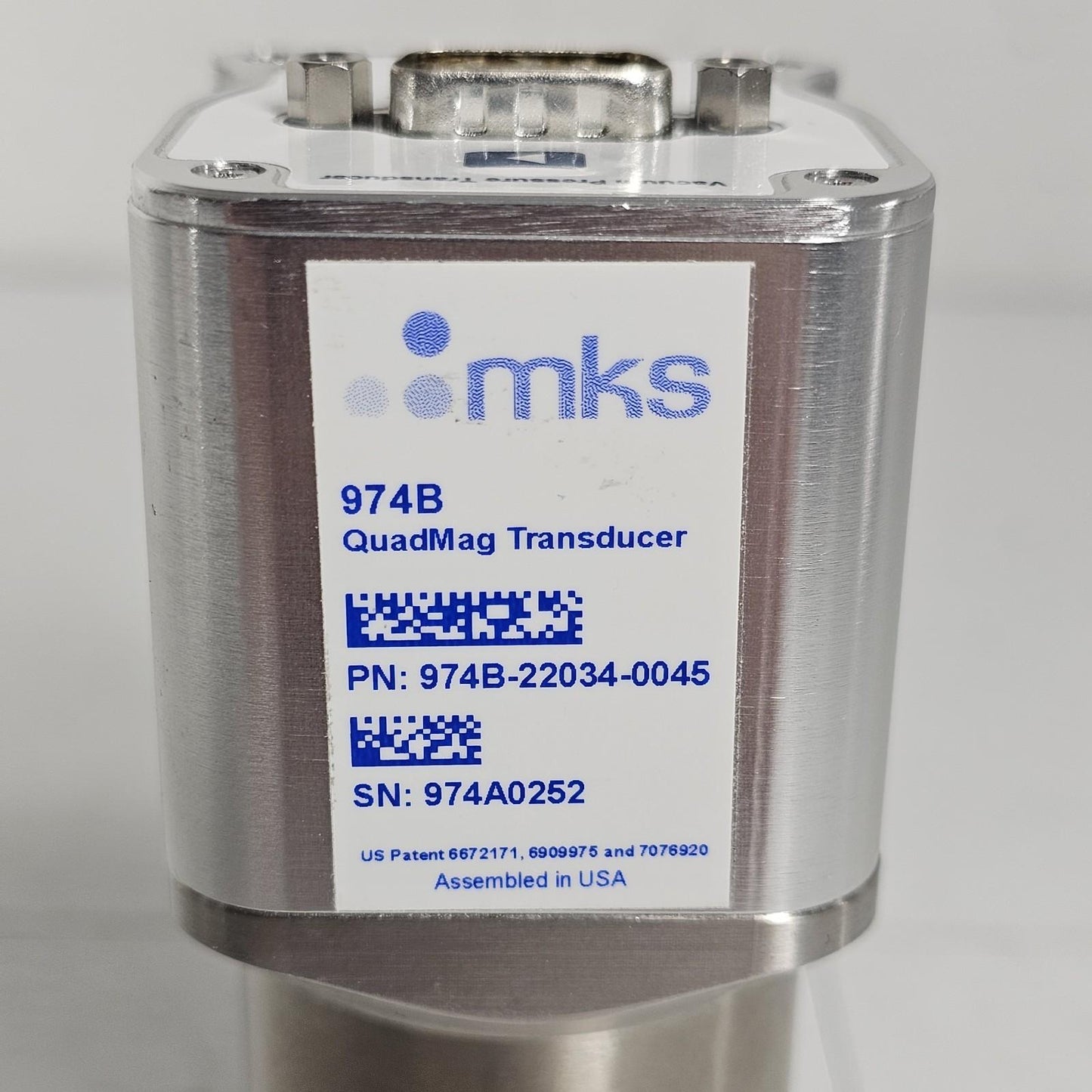 MKS 974B-22034-0045 QuadMag Cold Cathode MicroPirani Piezo KF25 Tested