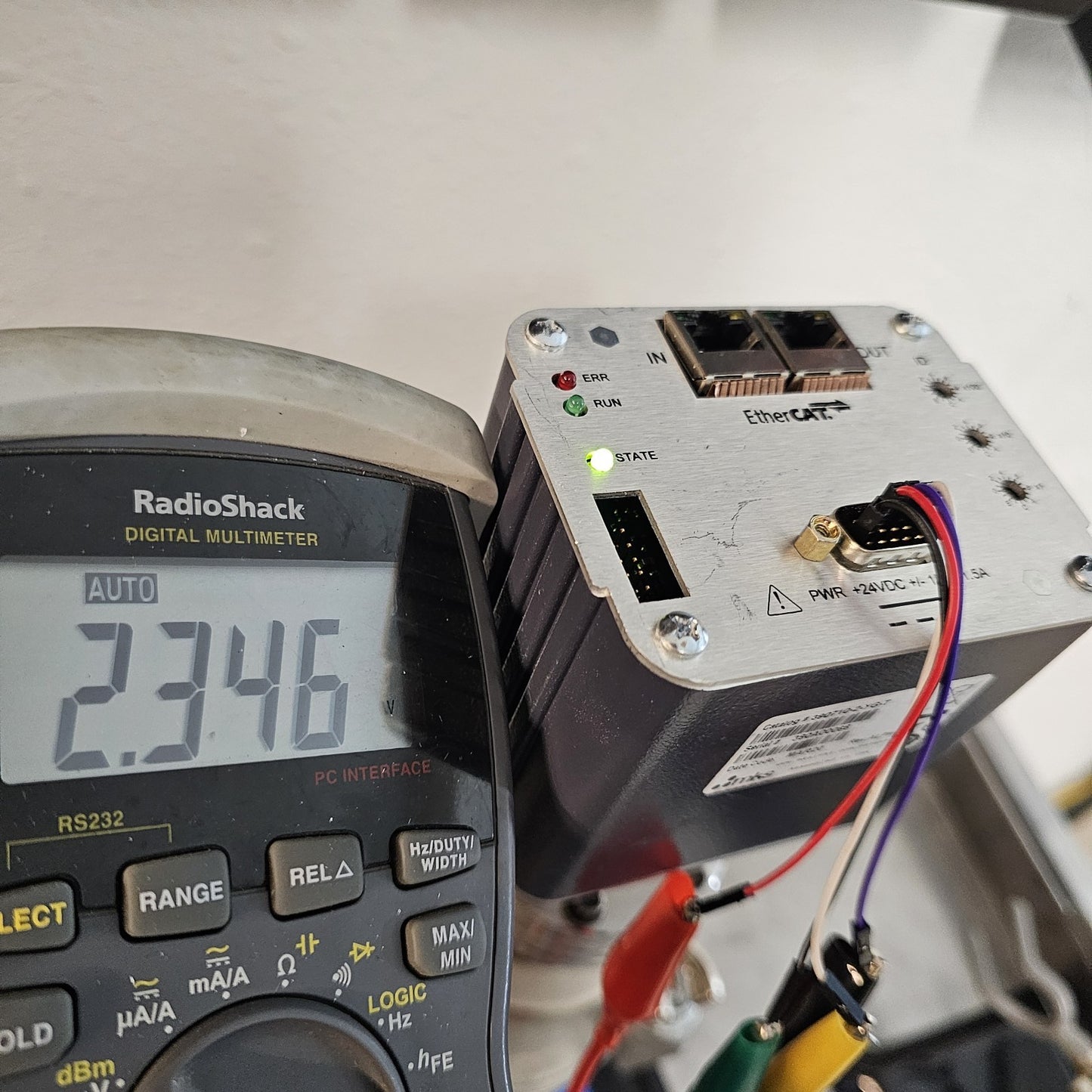 MKS Granville-Phillips 390710-2-YG-T Micro-Ion ATM Gauge EtherCAT DN35CF 2.75"