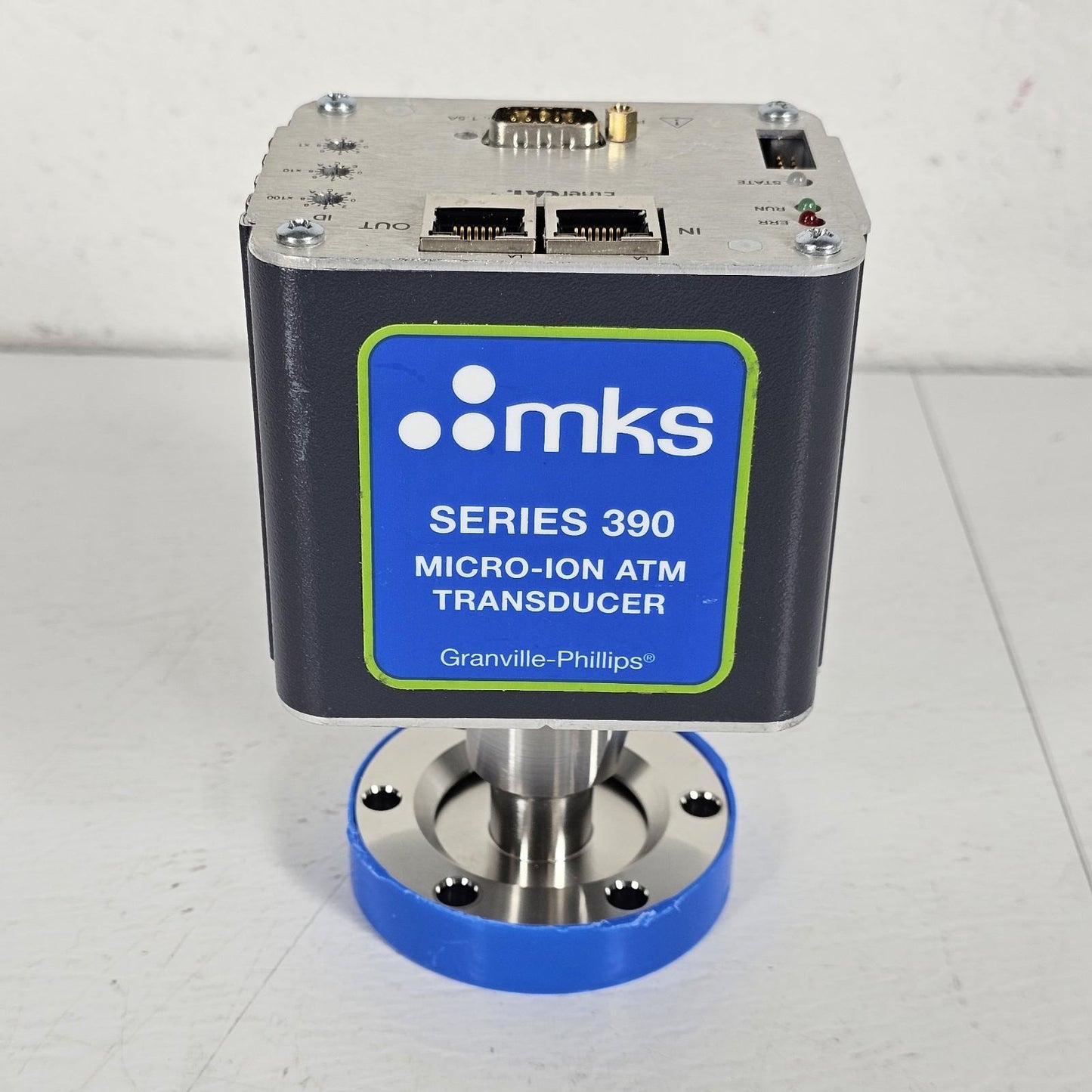 MKS Granville-Phillips 390710-2-YG-T Micro-Ion ATM Gauge EtherCAT DN35CF 2.75"