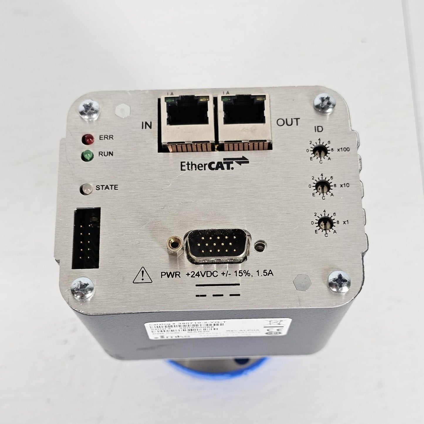MKS Granville-Phillips 390710-2-YG-T Micro-Ion ATM Gauge EtherCAT DN35CF 2.75"