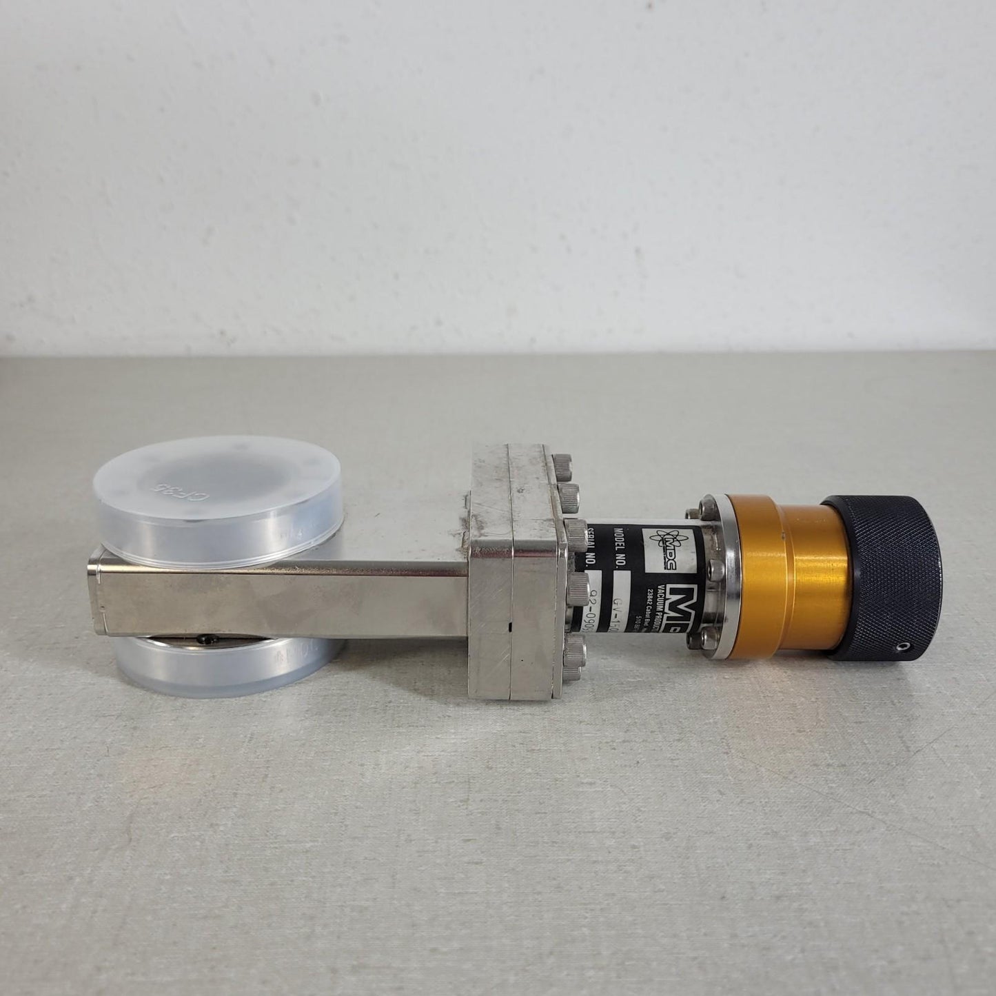 MDC GV-1500V Manual Gate Valve DN35CF 2.75" CF35 Conflat CF High Vacuum UHV