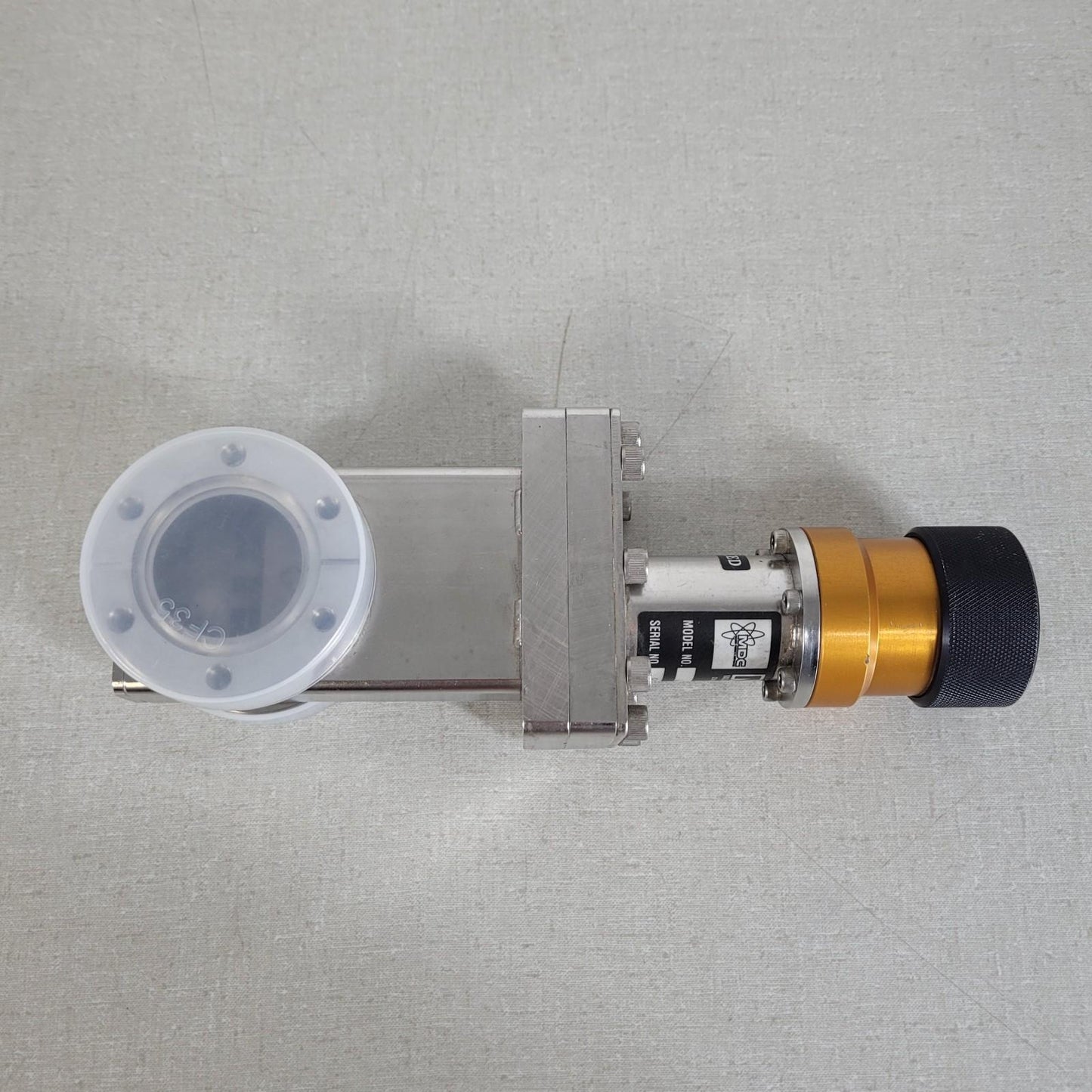 MDC GV-1500V Manual Gate Valve DN35CF 2.75" CF35 Conflat CF High Vacuum UHV
