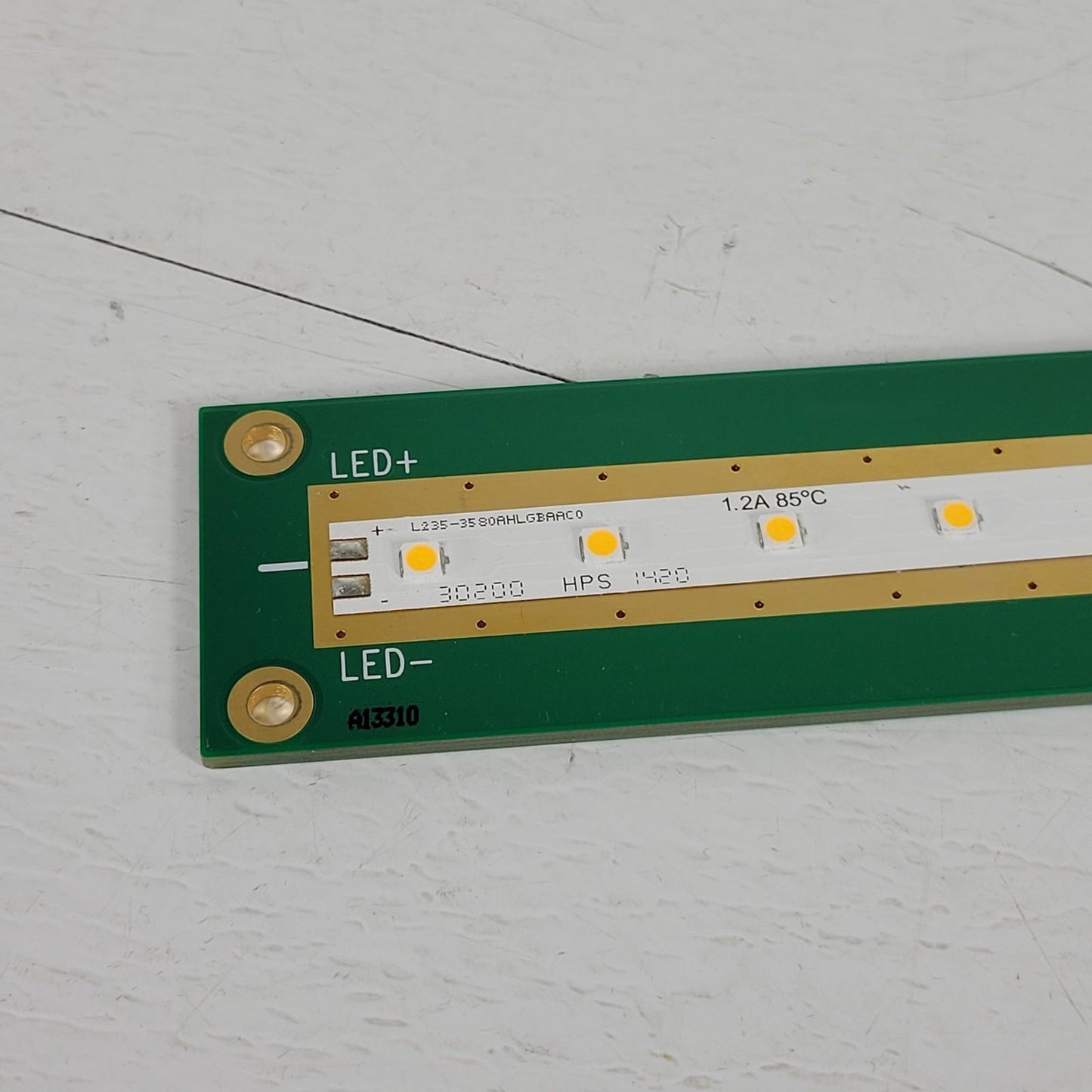 LumiLEDs L235-3580QHLGBAAC0 24V 10W LED Hood Light Board Warm White 2ft Length