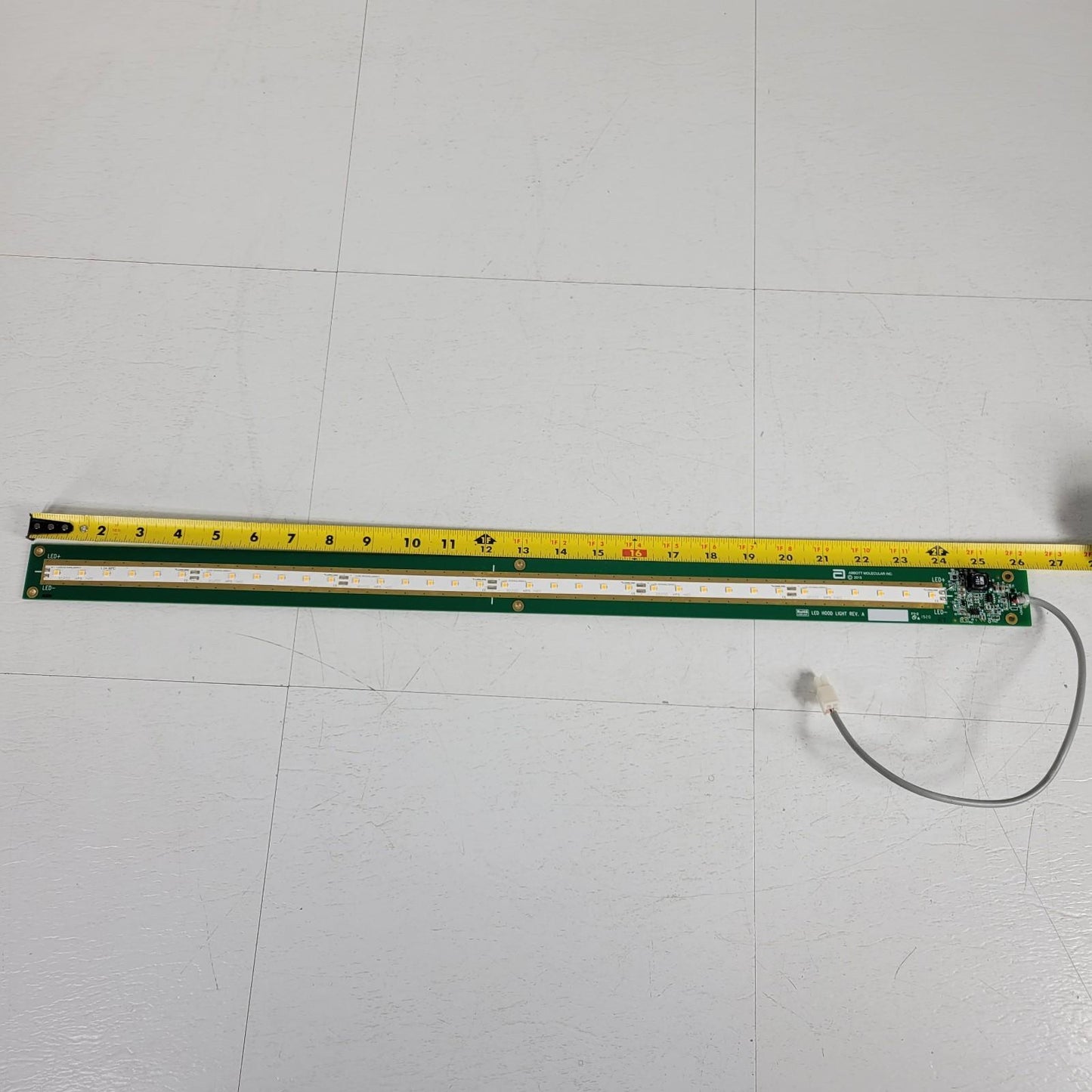 LumiLEDs L235-3580QHLGBAAC0 24V 10W LED Hood Light Board Warm White 2ft Length