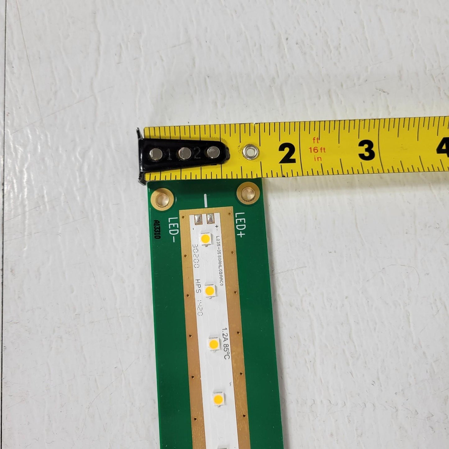 LumiLEDs L235-3580QHLGBAAC0 24V 10W LED Hood Light Board Warm White 2ft Length