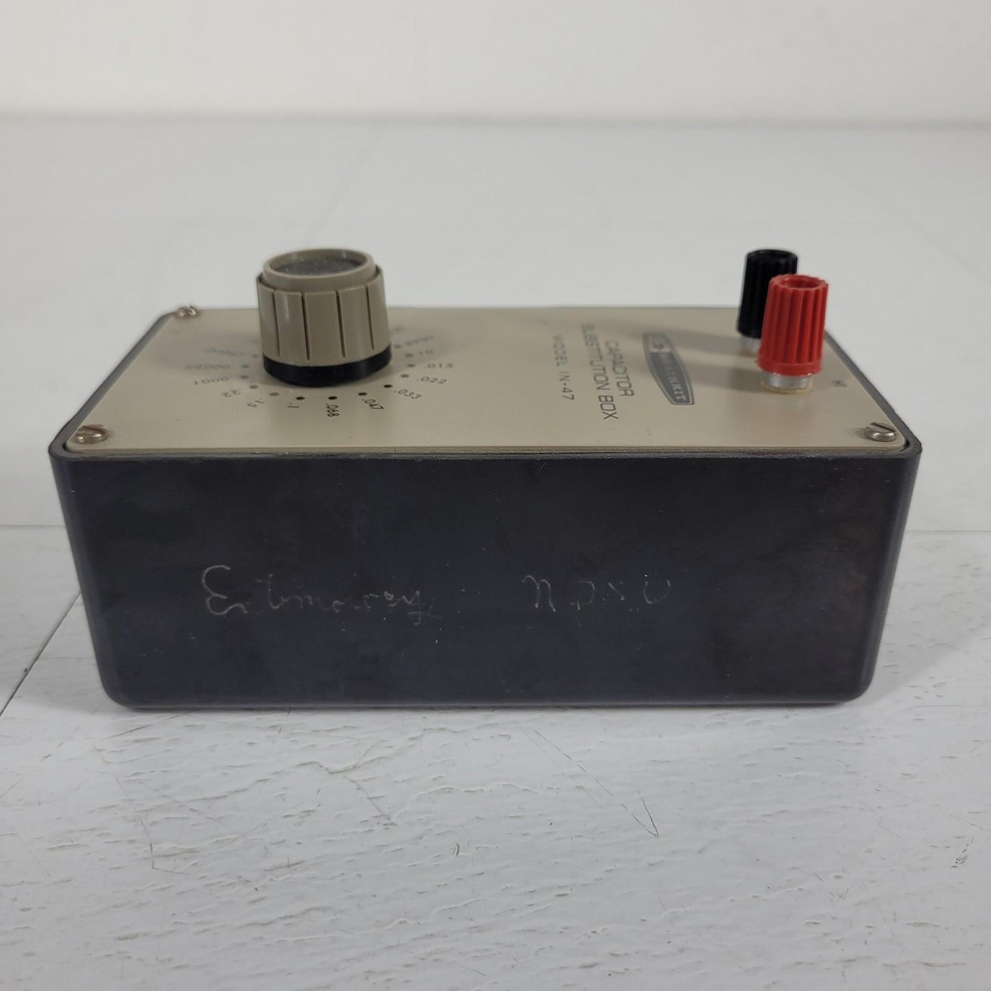 Heathkit IN-47 Capacitor Substitution Box Ham Radio Capacitor Leakage Tester