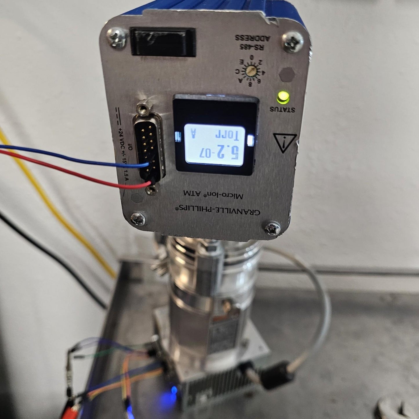 TESTED E-7 Torr: Varian TV-81 Turbo-V 81-T Turbomolecular High Vacuum Pump UHV