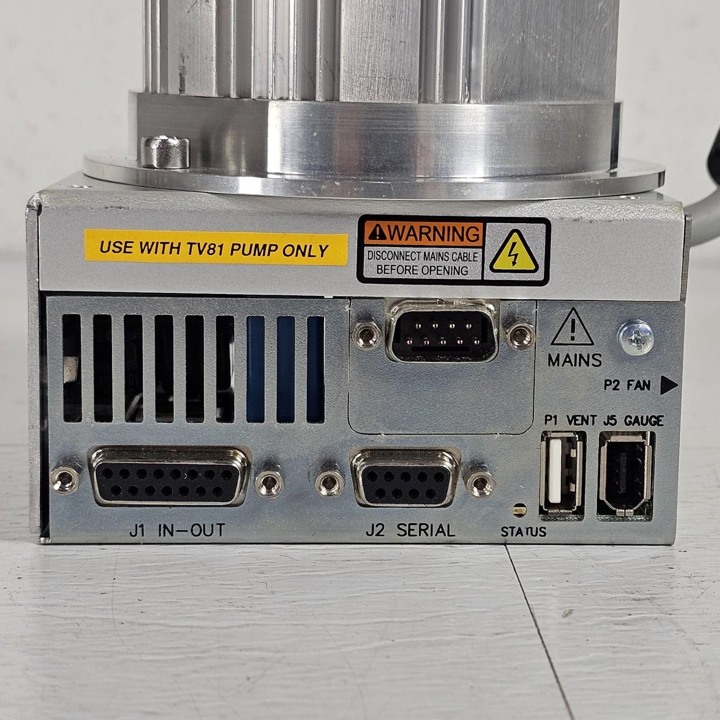 TESTED E-7 Torr: Varian TV-81 Turbo-V 81-T Turbomolecular High Vacuum Pump UHV