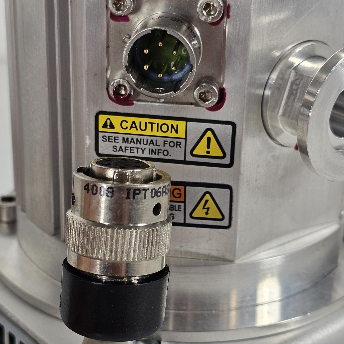 TESTED E-7 Torr: Varian TV-81 Turbo-V 81-T Turbomolecular High Vacuum Pump UHV