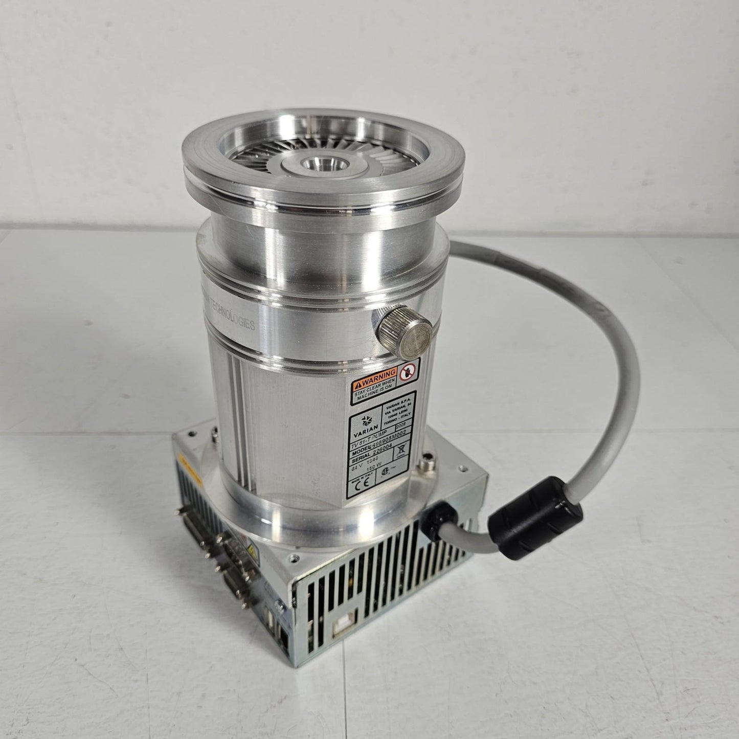 TESTED E-7 Torr: Varian TV-81 Turbo-V 81-T Turbomolecular High Vacuum Pump UHV
