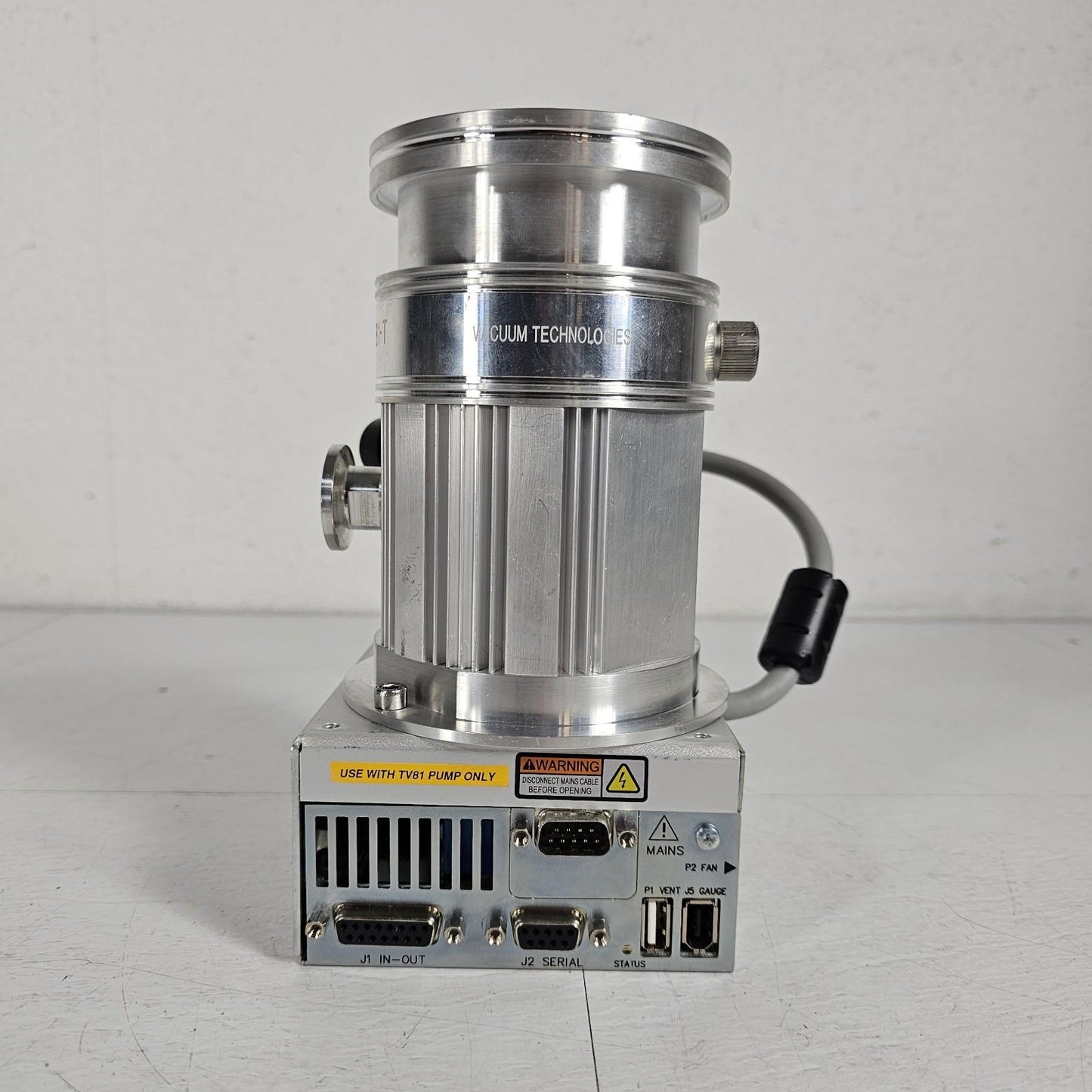 TESTED E-7 Torr: Varian TV-81 Turbo-V 81-T Turbomolecular High Vacuum Pump UHV
