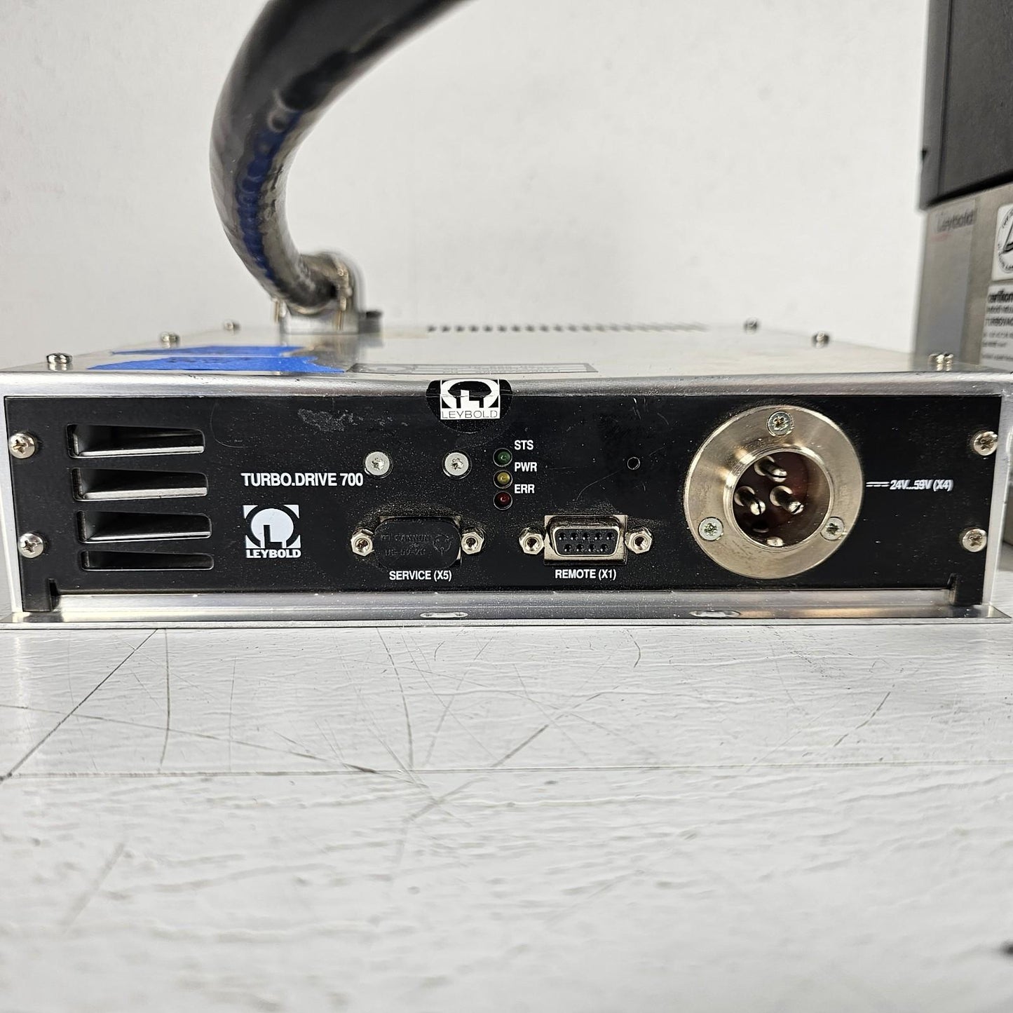 TESTED to 2E-7 Torr: Leybold Vacuum TurboVac TW 690MS 700 Wide Range Turbo Drive