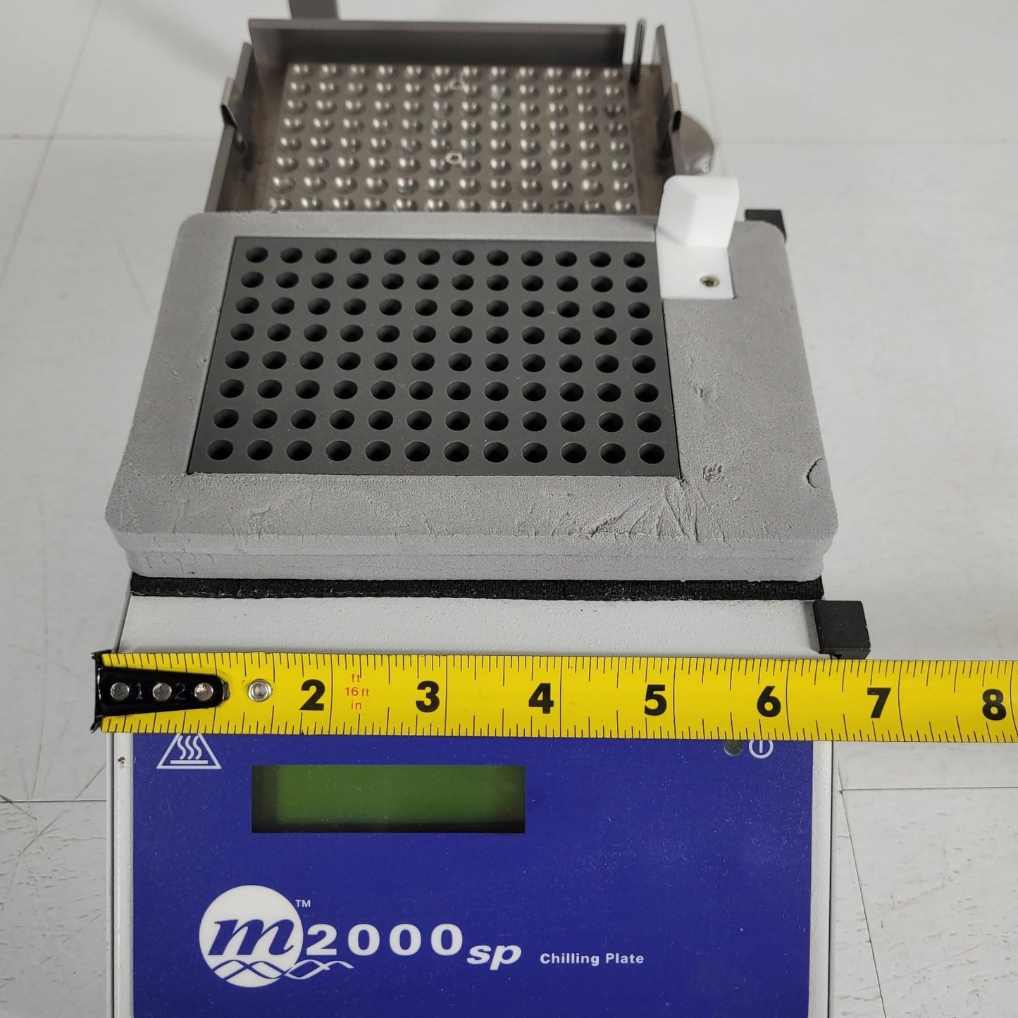 TESTED Abbott M2000SP Chilling Hot Plate 12VDC -10 to +100 Degree C 96 Vial Tray
