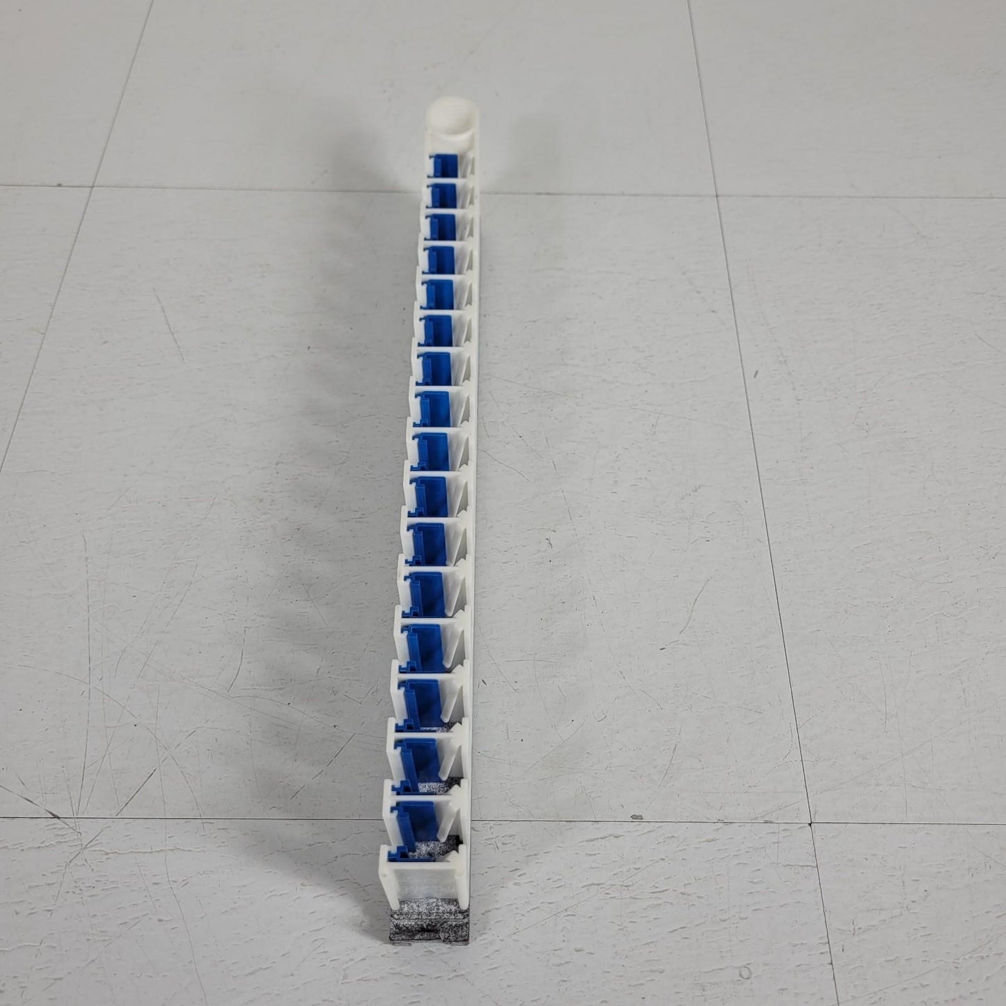 Tecan Freedom Evo Deck Blue 16 Channel 13mm Tube Rack Carrier Sampler 30019986