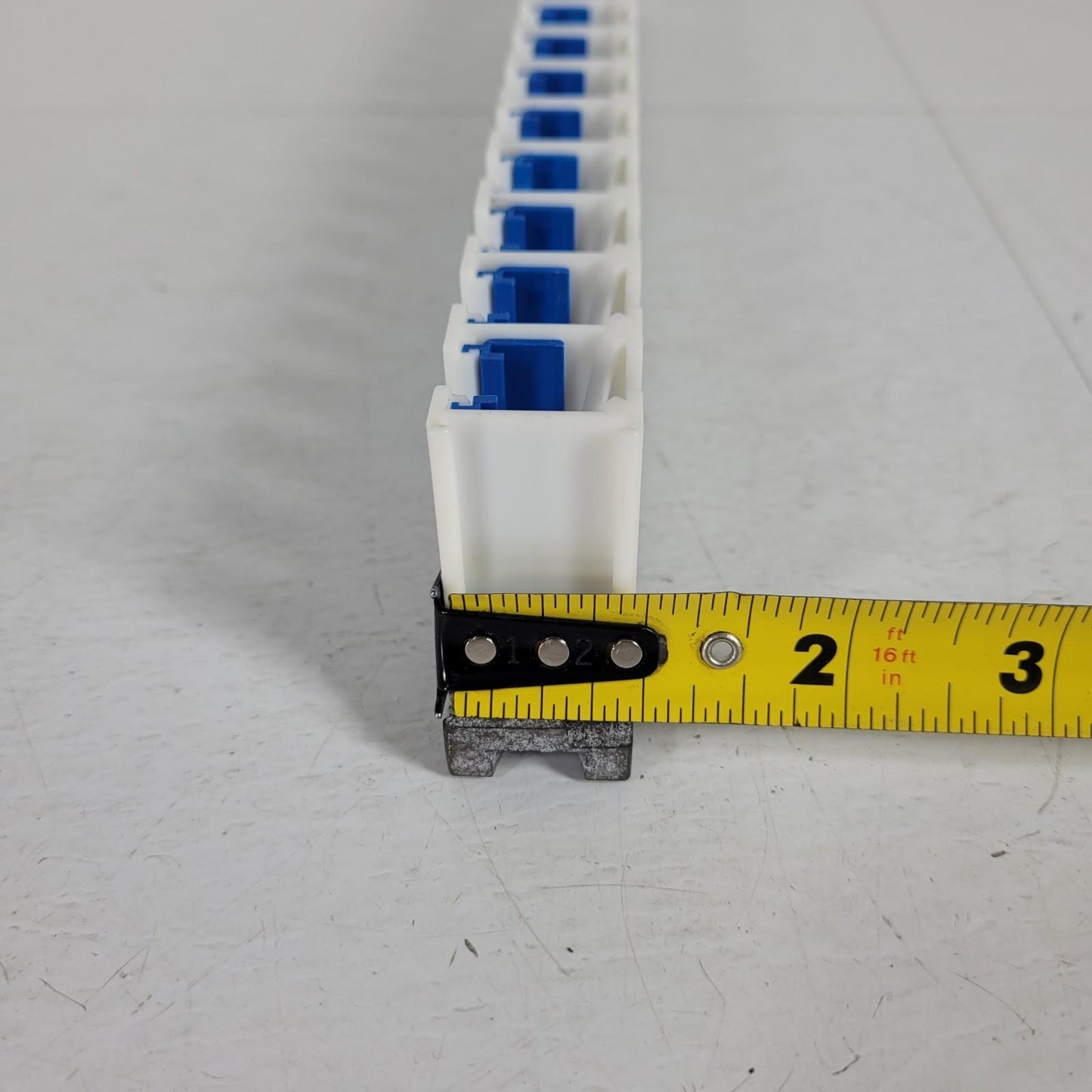 Tecan Freedom Evo Deck Blue 16 Channel 13mm Tube Rack Carrier Sampler 30019986