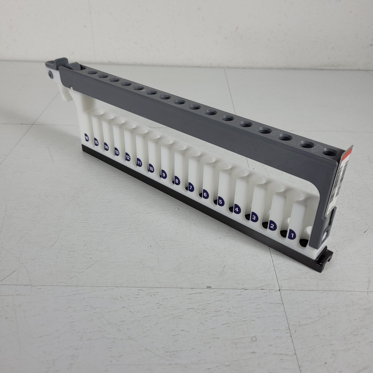 Tecan Freedom Evo 16 Channel Vial Holder Tube Runner Rack Sampler B10006595