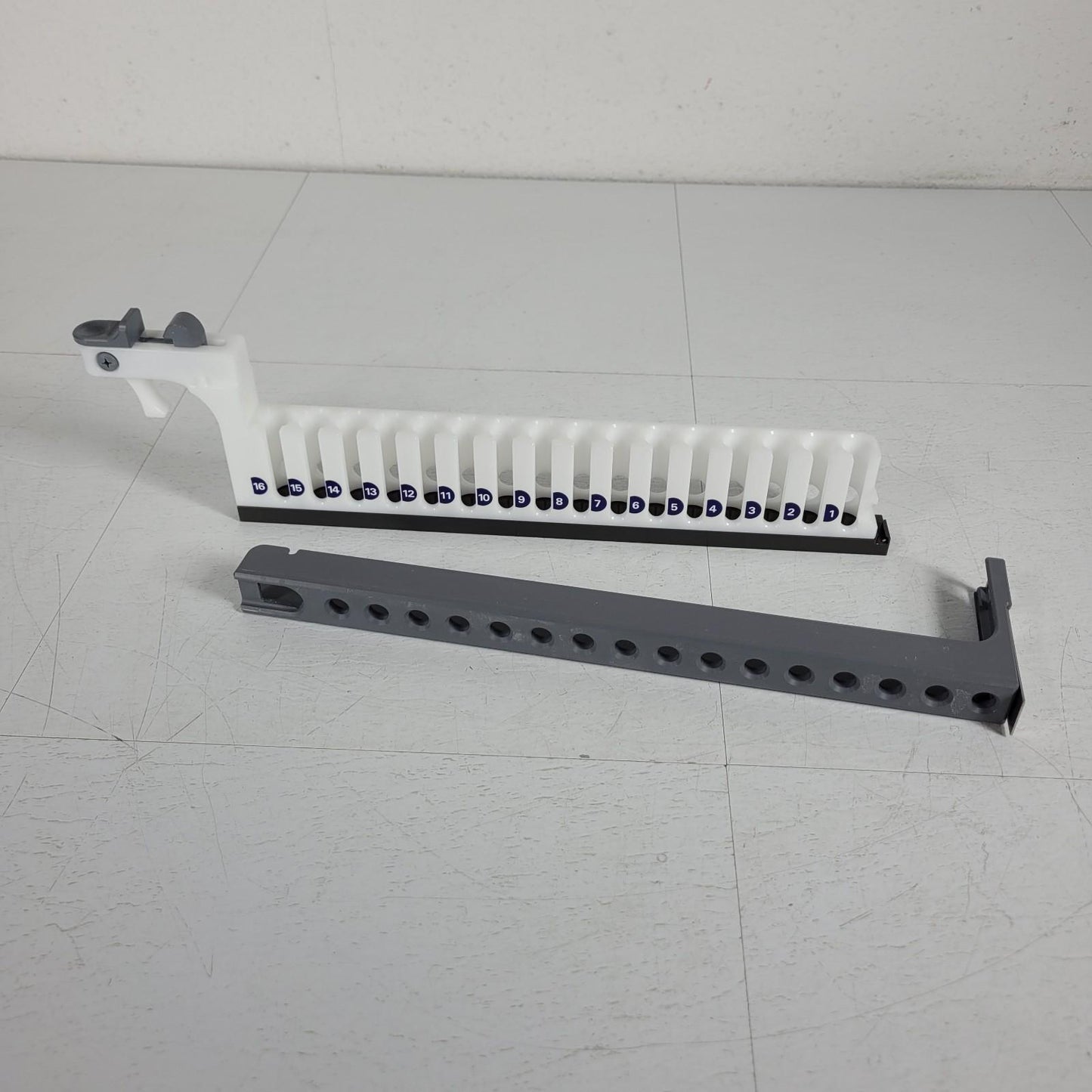 Tecan Freedom Evo 16 Channel Vial Holder Tube Runner Rack Sampler B10006595