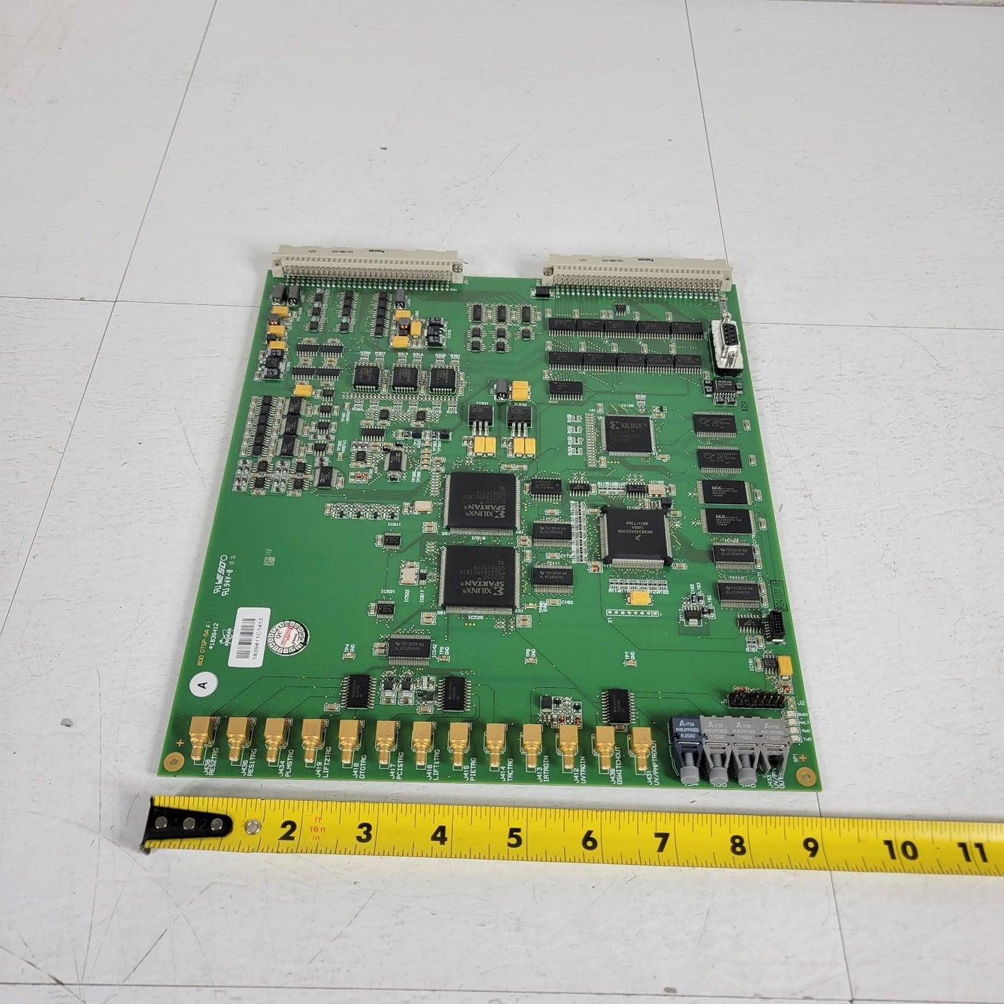 Bruker BDD GTSP-5A 1839412 Control Board Optical Coax Trigger Xilinx XC2S50 FPGA