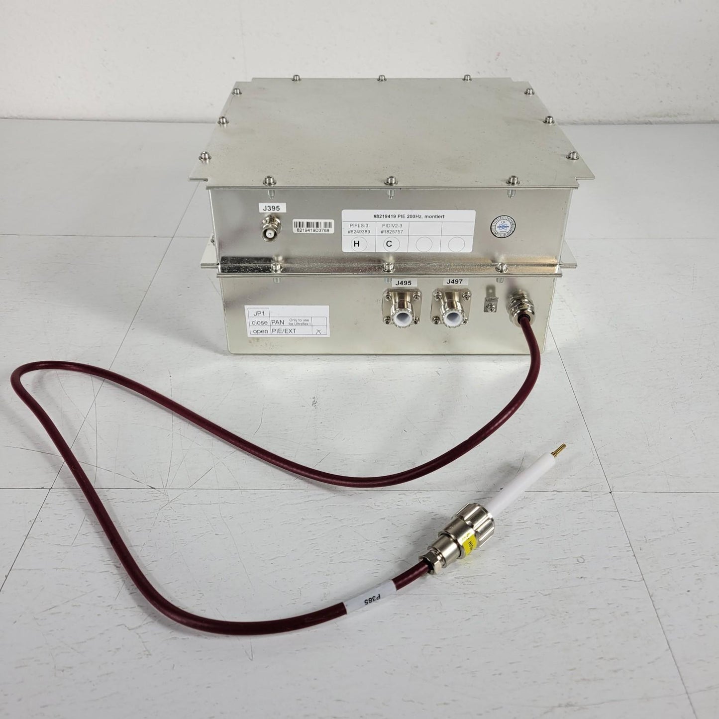 Bruker 8219419 PIE High Voltage 200Hz Module PIPLS-3 8249389 PIDIV2-3 1825757