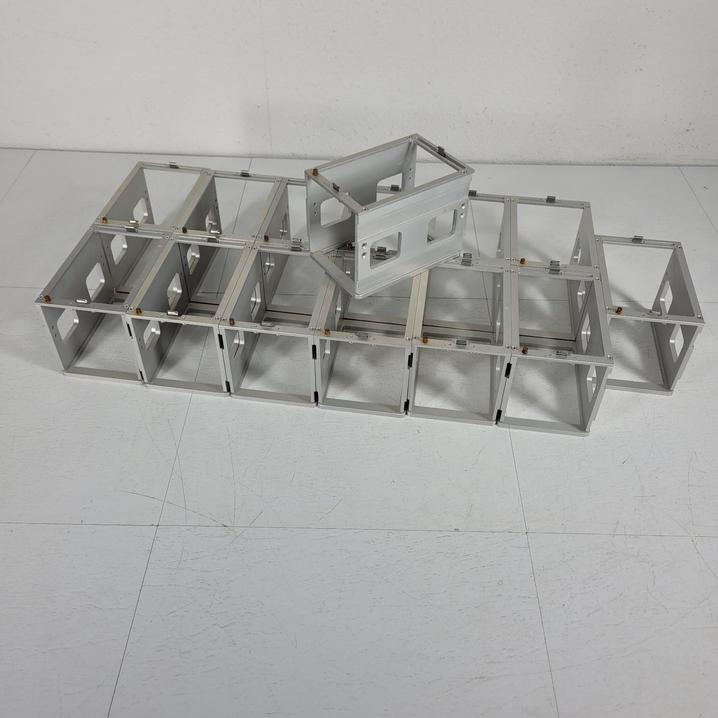 Lot of 14 Tecan Freedom Evo Deck DiTi Rack Holder for LiHa 1000 µL Tips 10612264