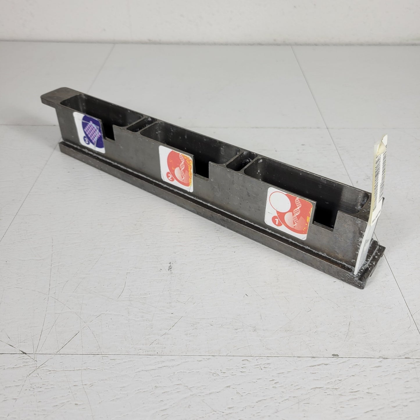Tecan Freedom Evo Deck 200mL Reagent Vessel 3 Compartment Sliding Rail