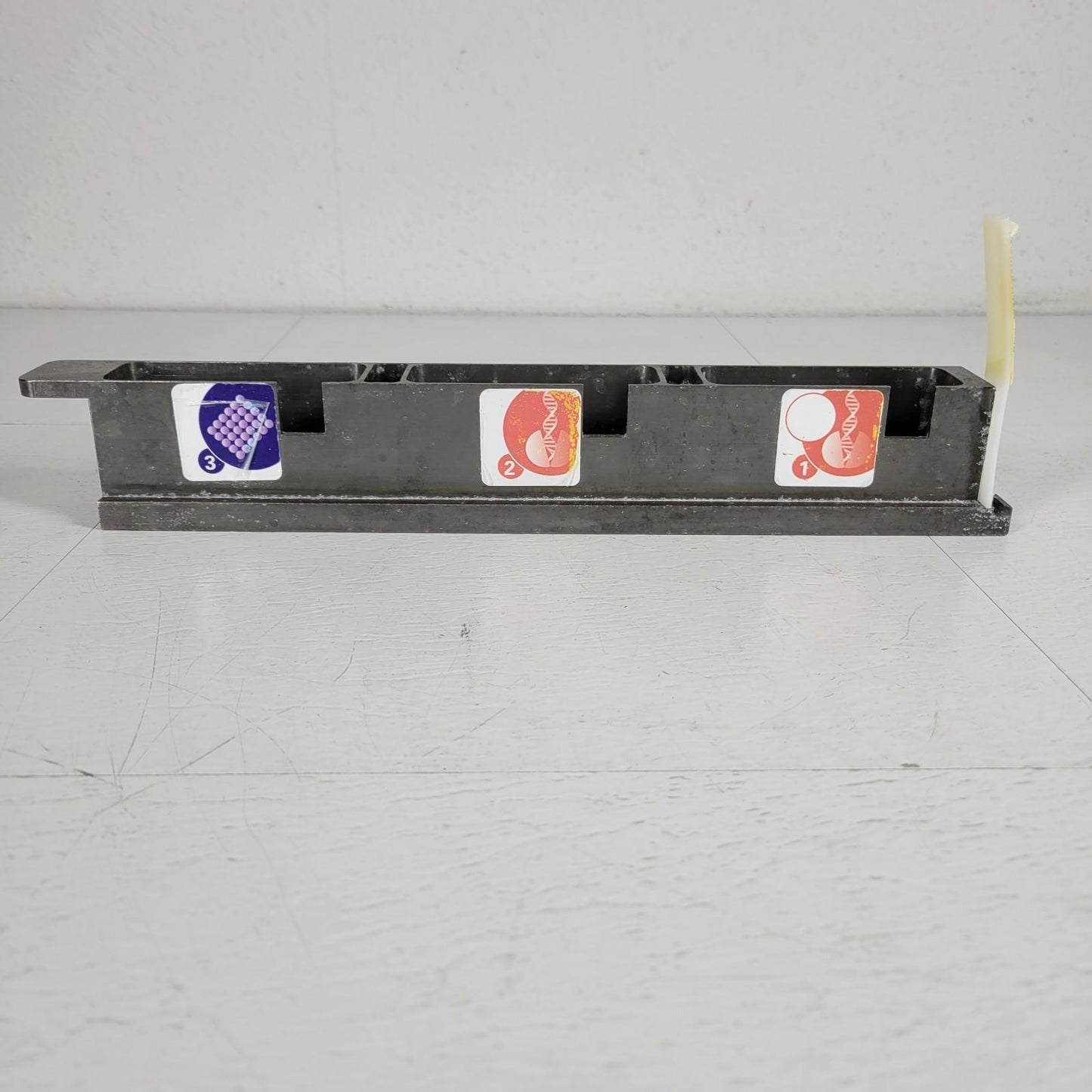 Tecan Freedom Evo Deck 200mL Reagent Vessel 3 Compartment Sliding Rail