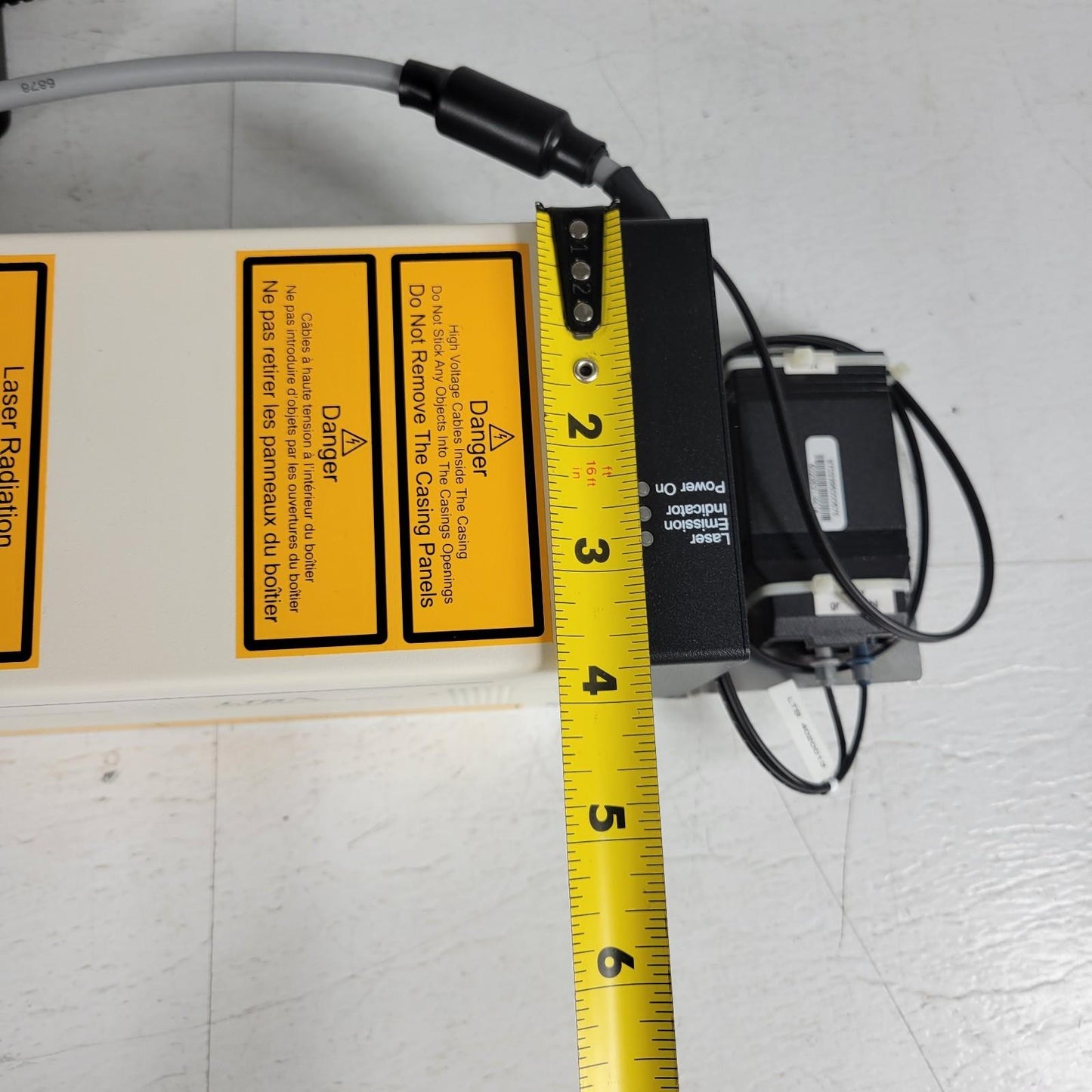 Lasertechnik Berlin MNL100 337nm Compact Nitrogen Laser and Power Adapter 24VDC
