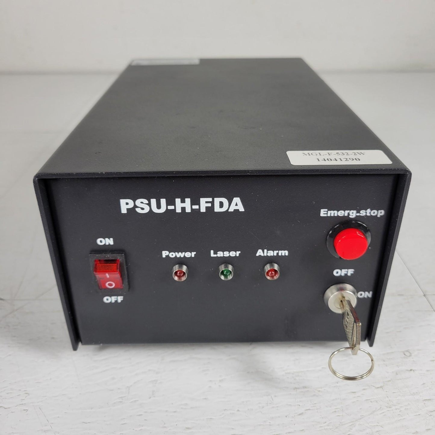 TESTED Optoelectronics 532nm MGL-F-532-2W DPSS Laser Head w/ PSU-H-FDA Source