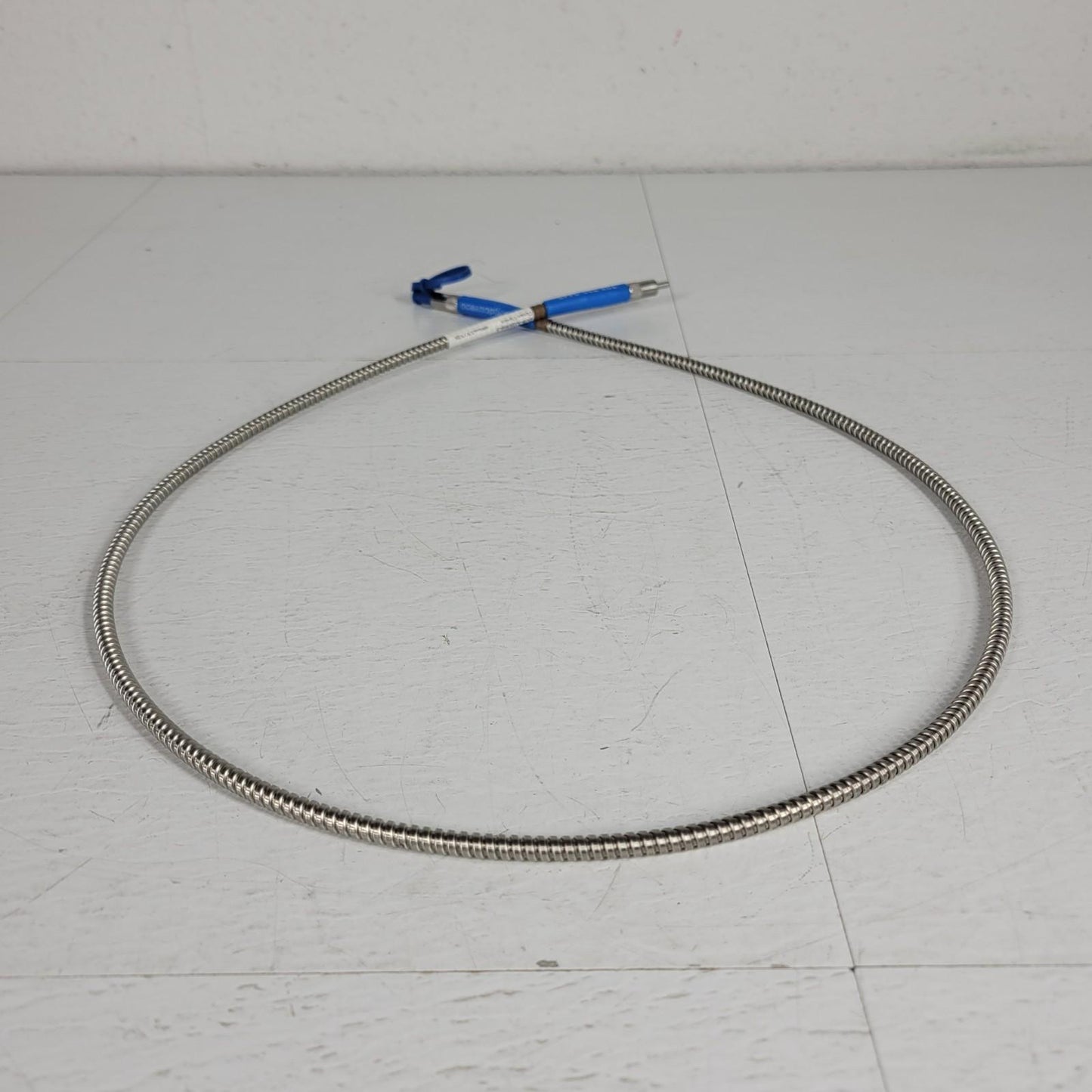 Ocean Optics Fiber Optic Cable 1m 600um UV VIS Spectrometer SMA905 Metal Shield