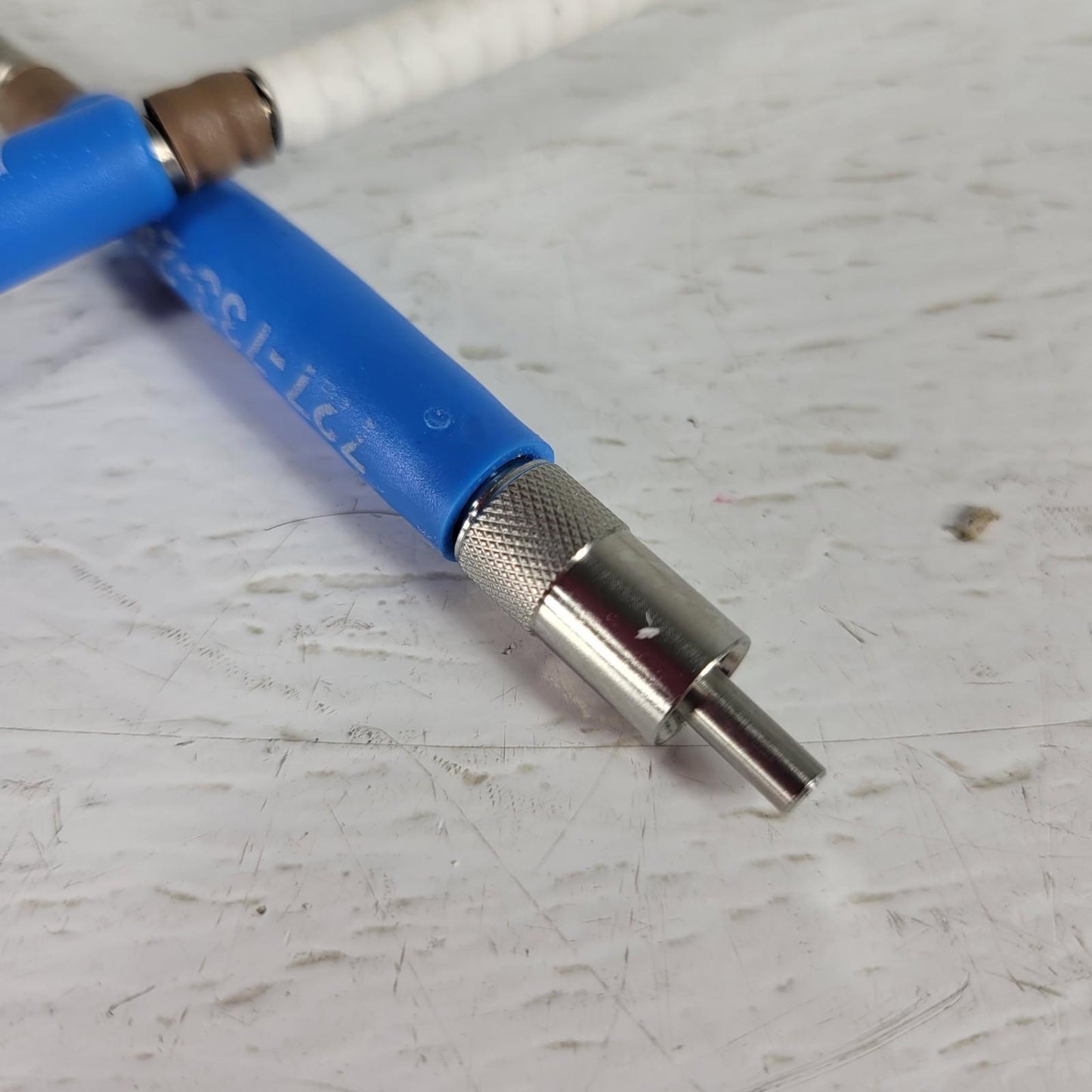 Ocean Optics Fiber Optic Cable 1m 600um UV VIS Spectrometer SMA905 Metal Shield