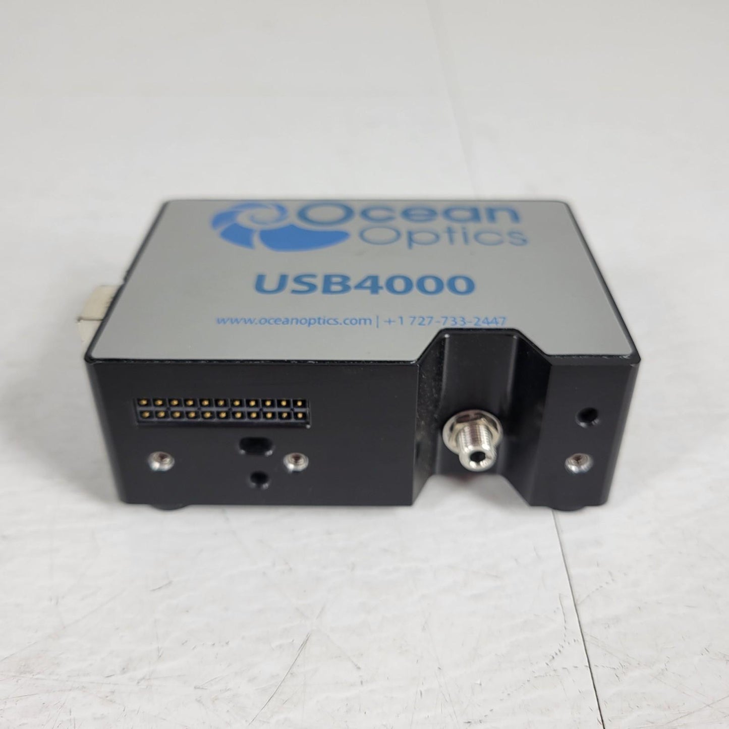 TESTED Ocean Optics USB4000 Miniature Fiber Optic Spectrometer 195-910nm SMA905