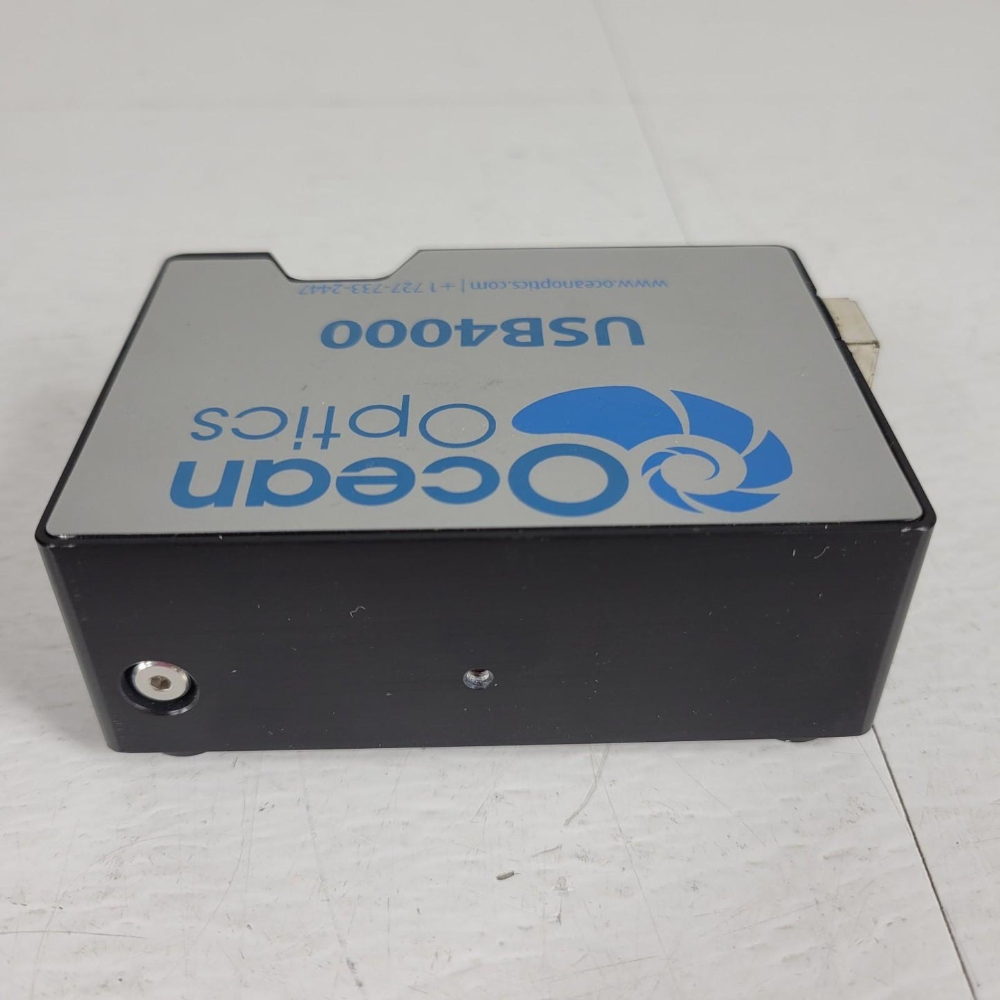 TESTED Ocean Optics USB4000 Miniature Fiber Optic Spectrometer 195-910nm SMA905
