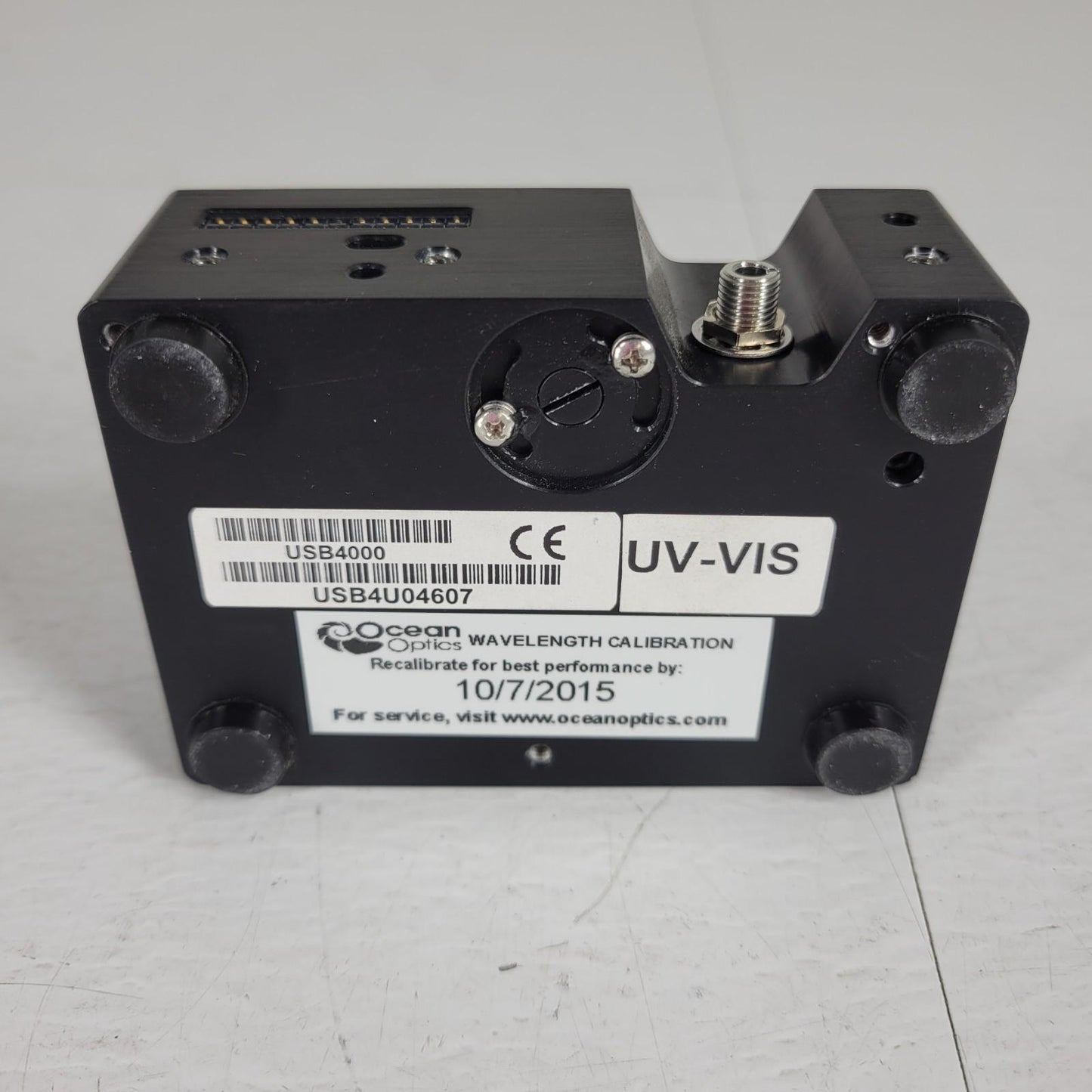 TESTED Ocean Optics USB4000 Miniature Fiber Optic Spectrometer 195-910nm SMA905