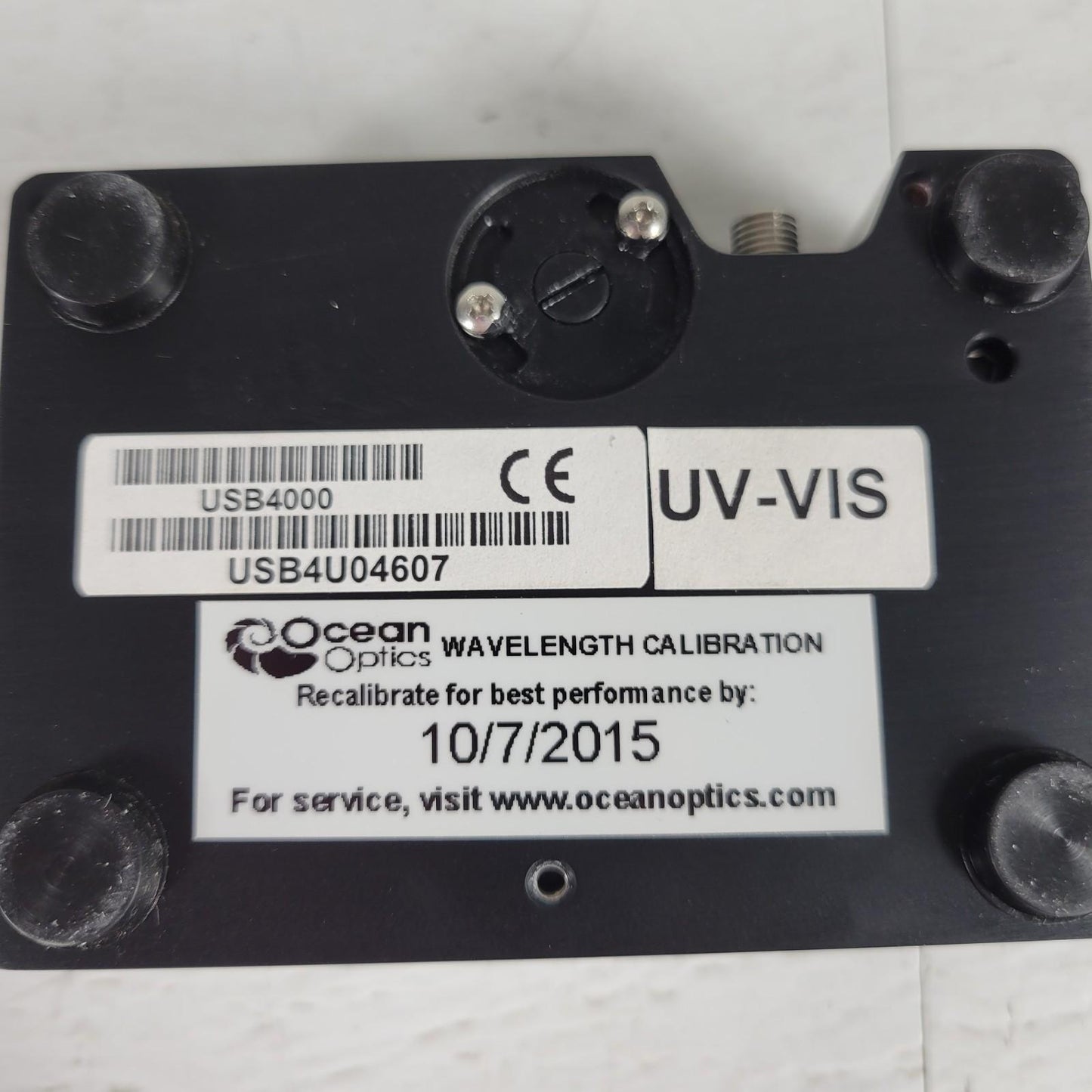 TESTED Ocean Optics USB4000 Miniature Fiber Optic Spectrometer 195-910nm SMA905
