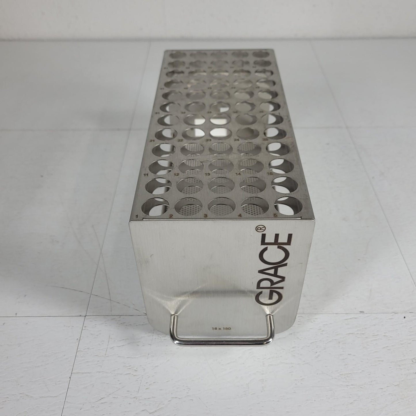 Büchi Grace 18x150 Reveleris X2 Flash Chromatography System Rack Stainless Steel