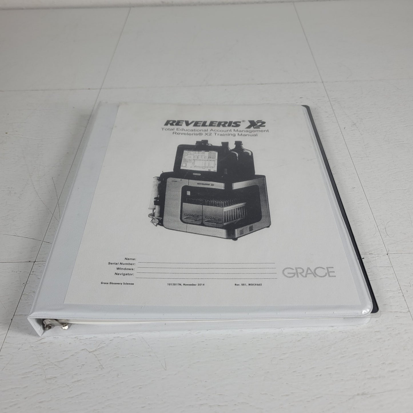 Buchi Grace Reveleris X2 Total Educational Account Managment Training Manual