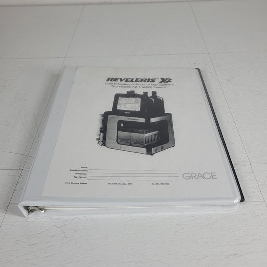 Buchi Grace Reveleris X2 Total Educational Account Managment Training Manual