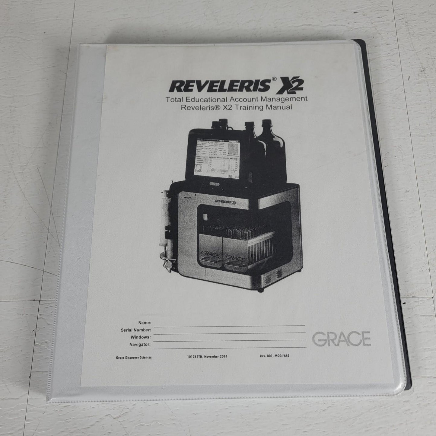 Buchi Grace Reveleris X2 Total Educational Account Managment Training Manual